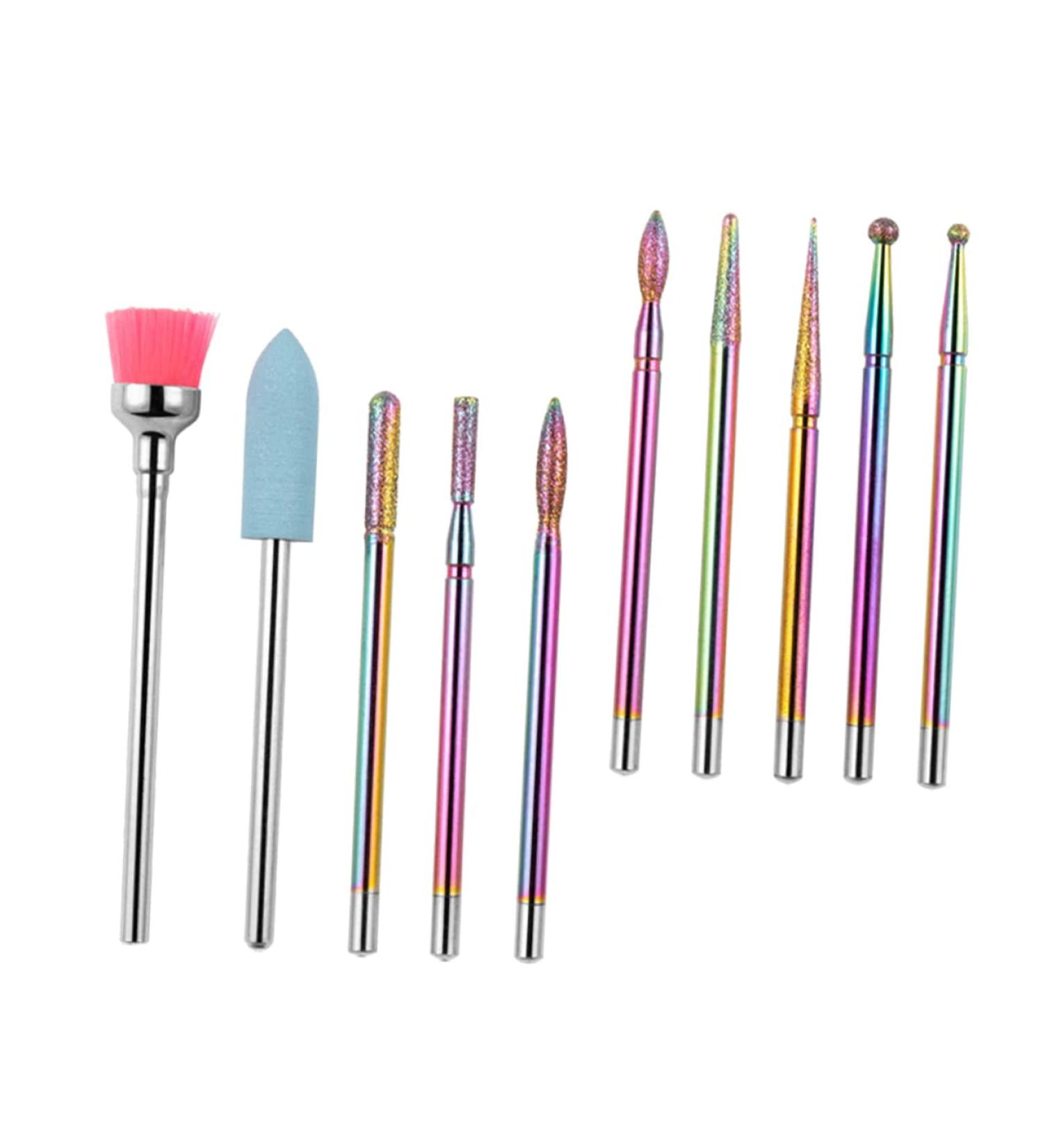 minkissy 1 Set Nail Polisher Nail Tools for Nail Art Nail Art Tool Cleaning Gel Mandrel Nail Bit Nail Drill Heads Manicure Tools Nail Polish Kit Manicure Tool Accessory Accessories Alloy - Buy Online on GoSupps.com
