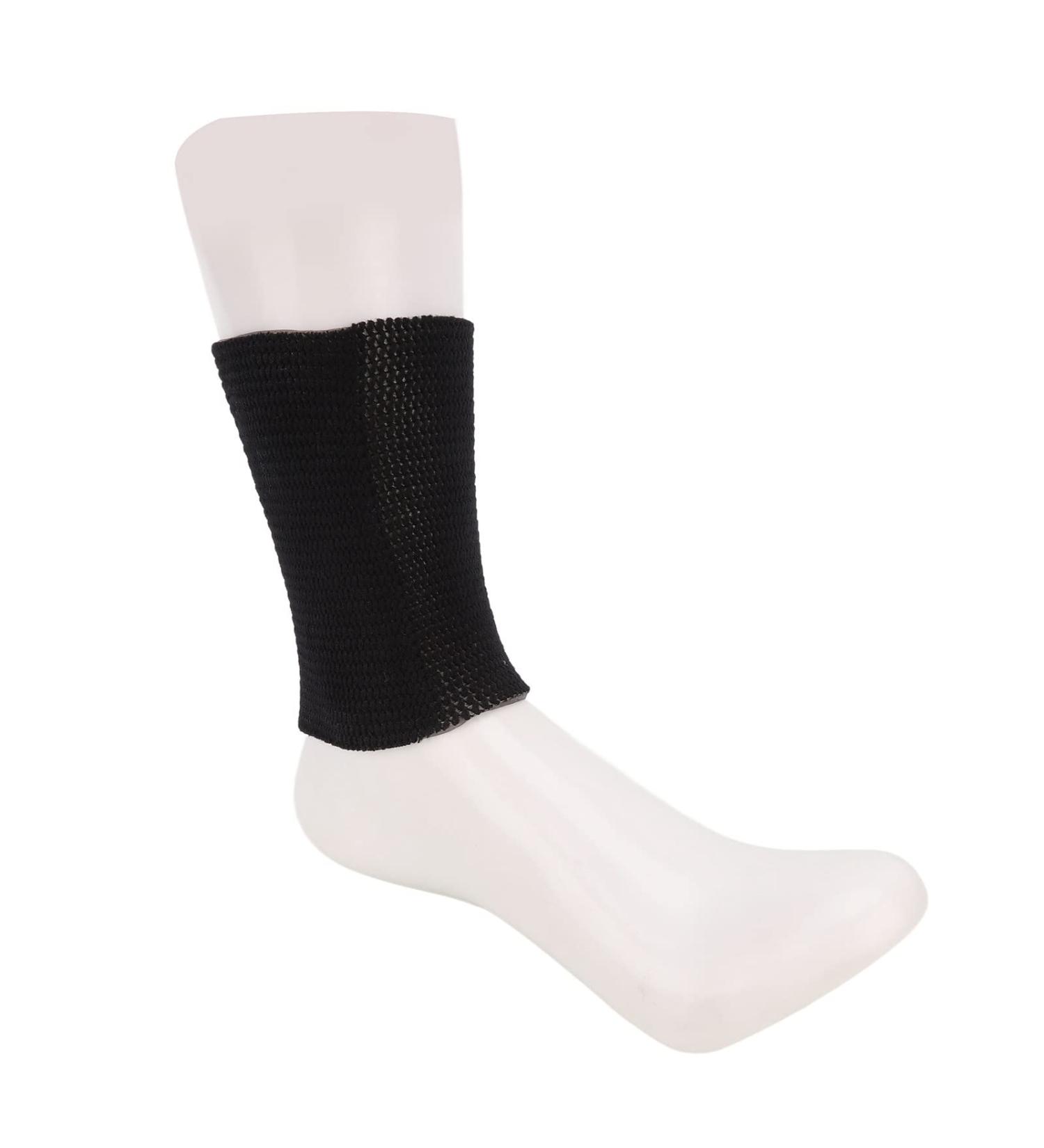 Dioche Compression Ankle Support Sleeve for Plantar Fasciitis & Arthritis - Arch Support for Athletes & Dancers - Black Recovery Gear - Buy Online on GoSupps.com