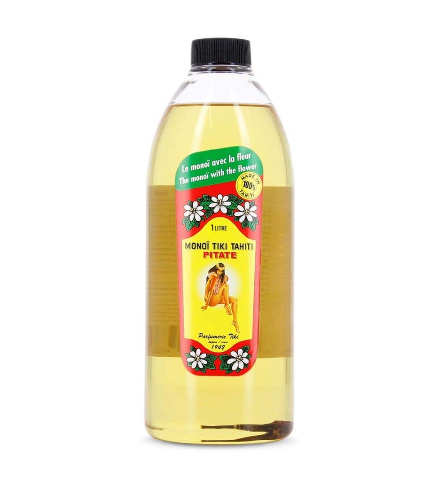 Buy Mono Tiki Tahiti Pitat 1L Online | Premium Tahitian Oil for Skin & Hair | International Shipping Available - Buy Online on GoSupps.com