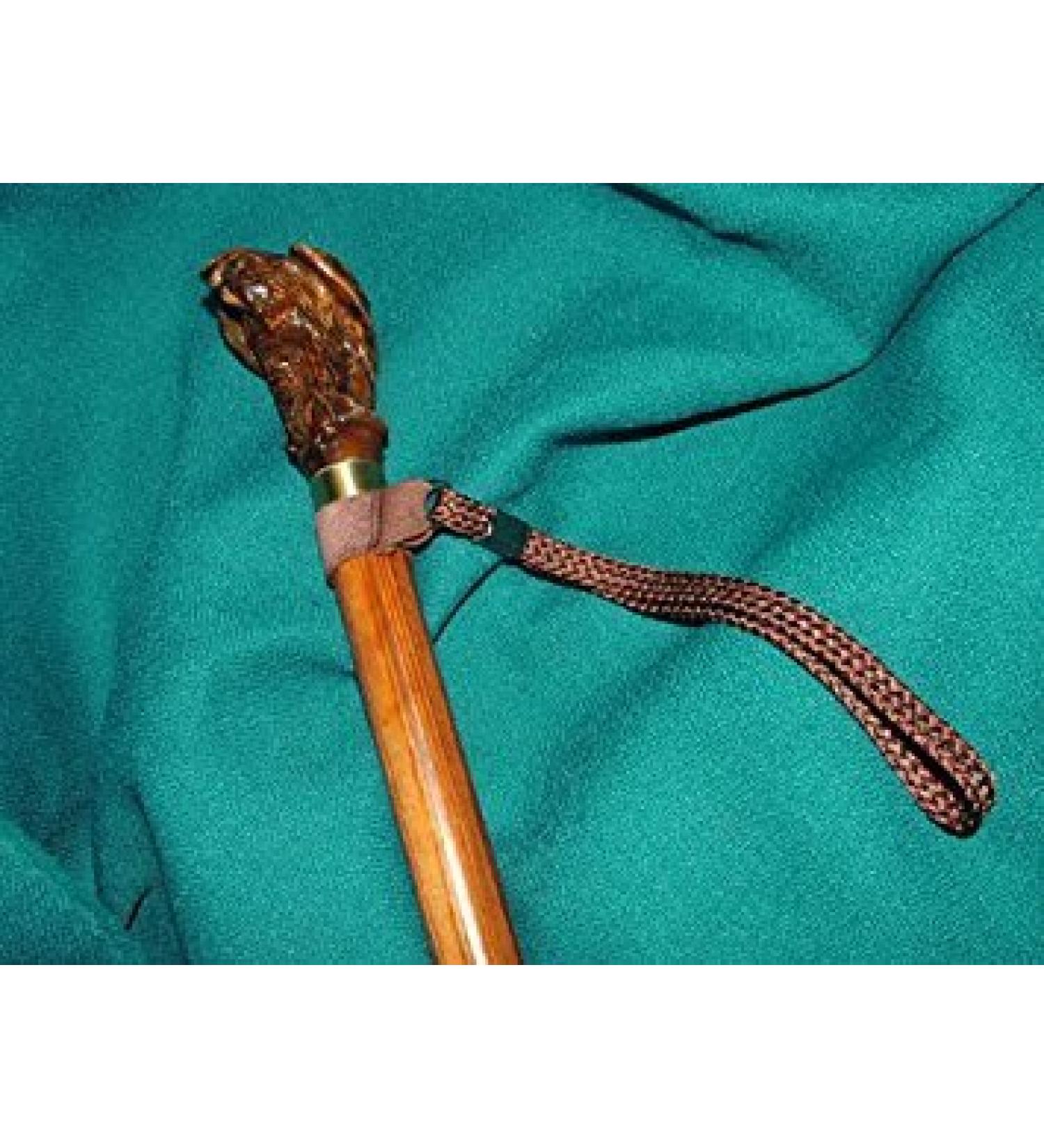 Fusions New Brown Nylon Wrist Loop/Strap for ANY Walking Stick or Cane! - Buy Online on GoSupps.com