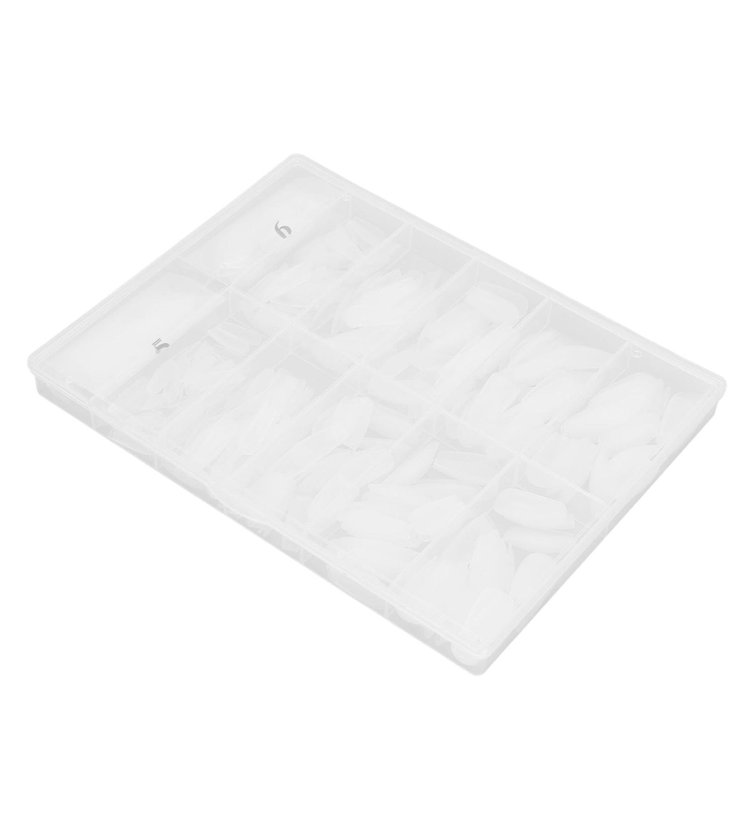 Short Nai Tips Nai Tips 504 Pieces Multiple Sizes DIY Nail Art with Storage Box for Nail Salon for Acrylic Nails - Buy Online on GoSupps.com