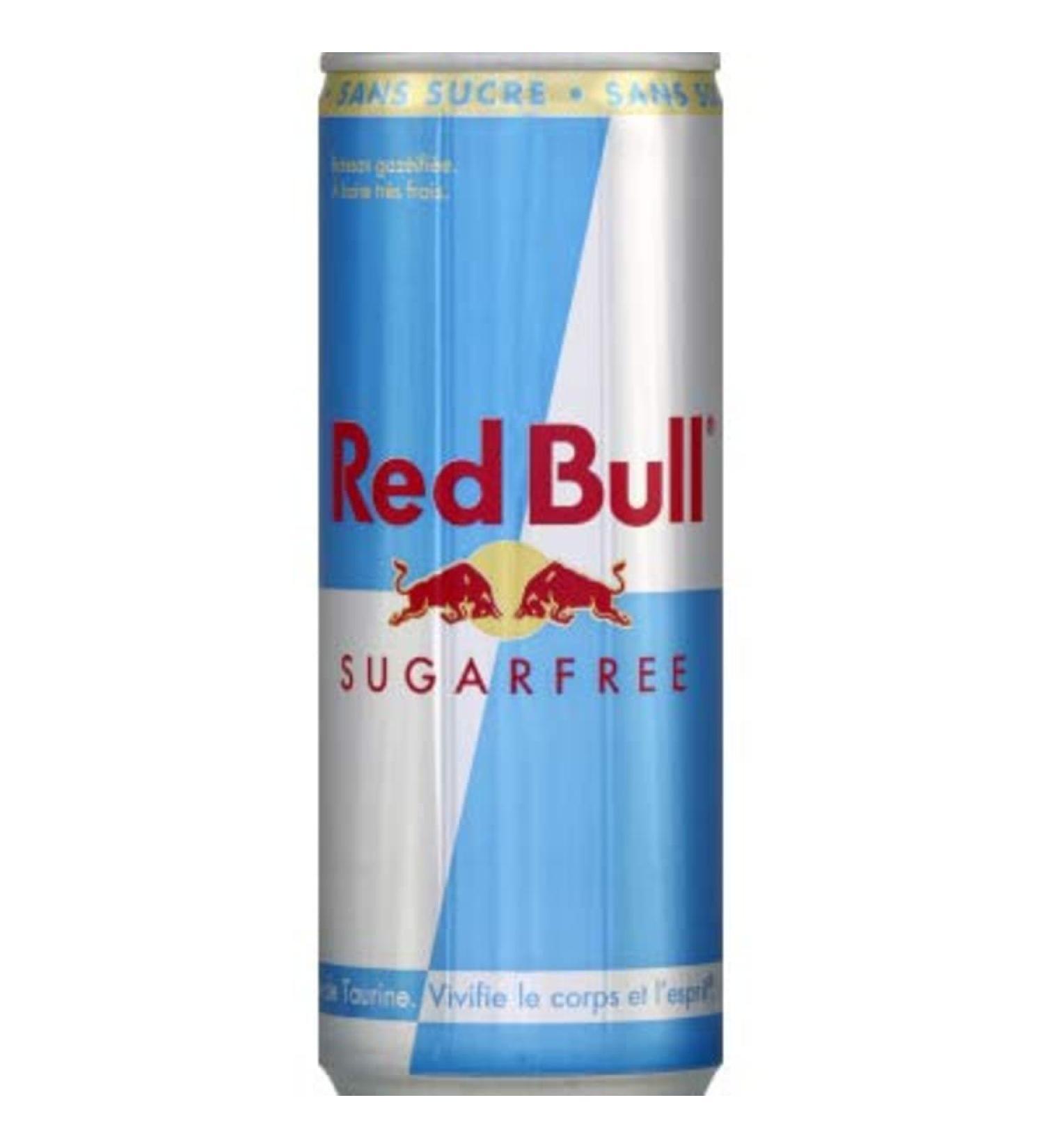 Red Bull Sugar-Free Carbonated Drink with Taurine - 25cl Can