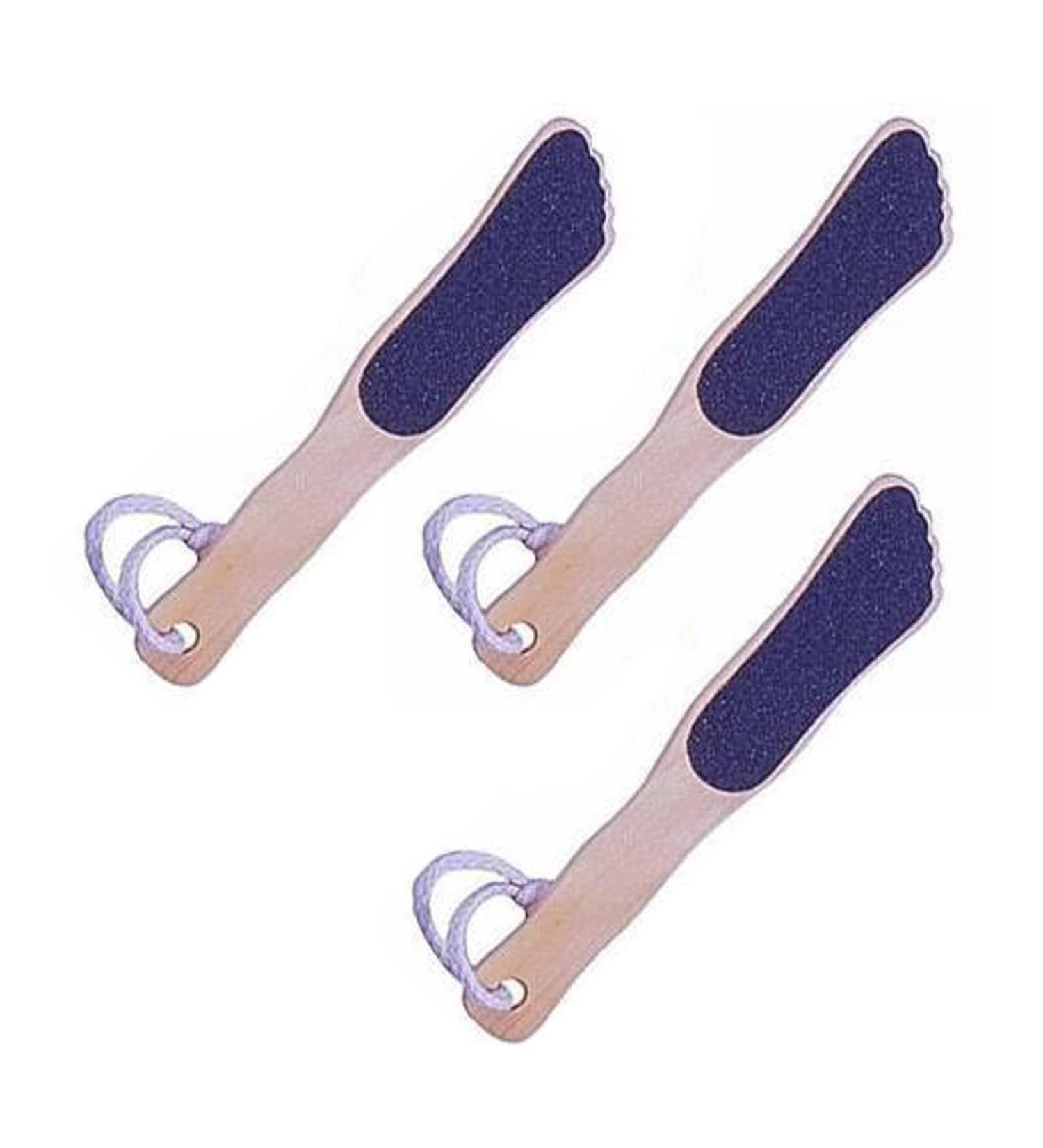 Aquasentials Dual Sided Foot File (3 Pack) - Exfoliating Tool for Smooth Feet - Buy Online on GoSupps.com