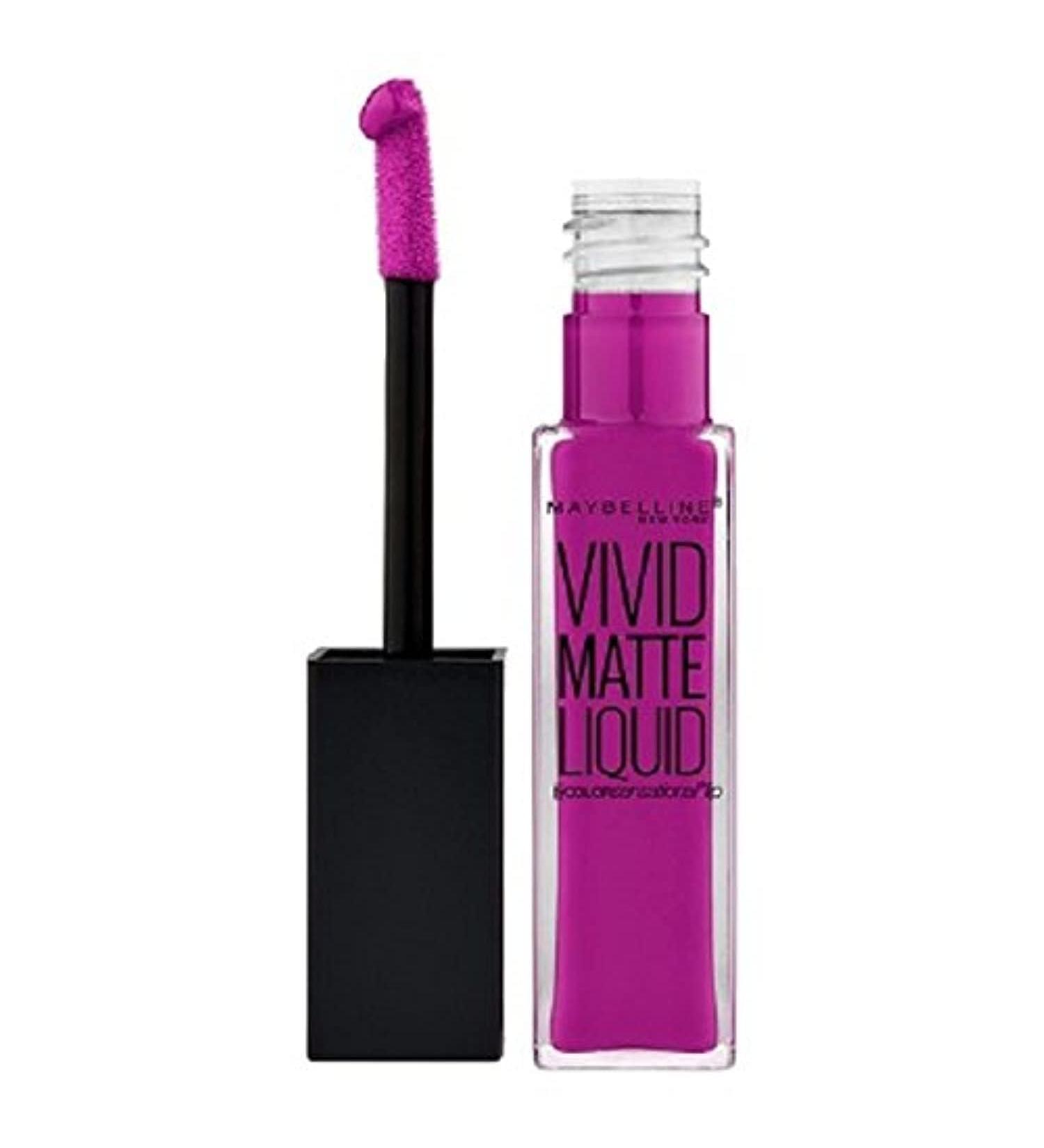 Maybelline Color Sensational Vivid Matte Liquid Lipstick Number 42 Orchid