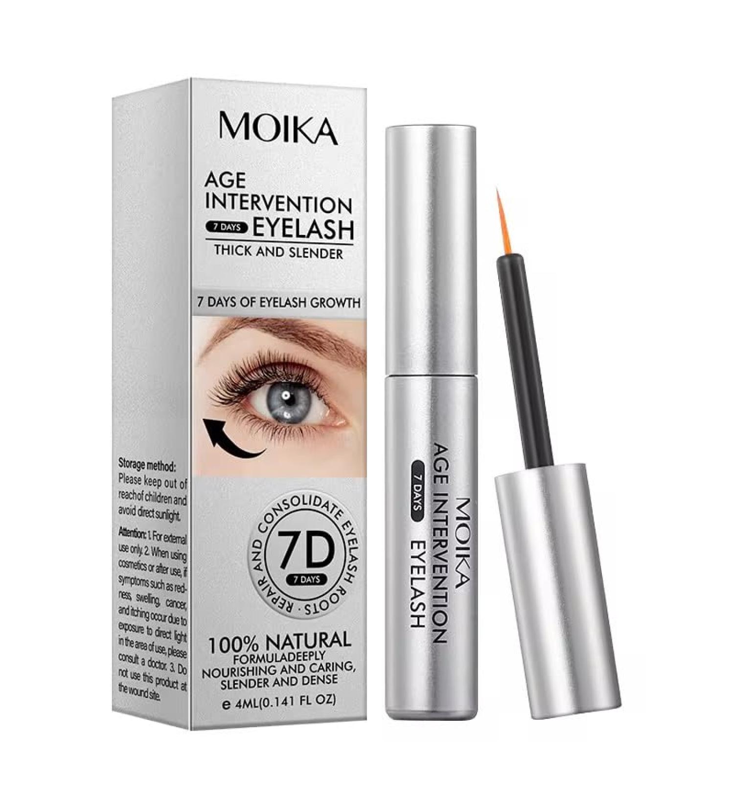 Lash Enhancer Serum - Long-Lasting Eyelash Extensions for Women & Men | Black & Silver | Fast International Shipping - Buy Online on GoSupps.com
