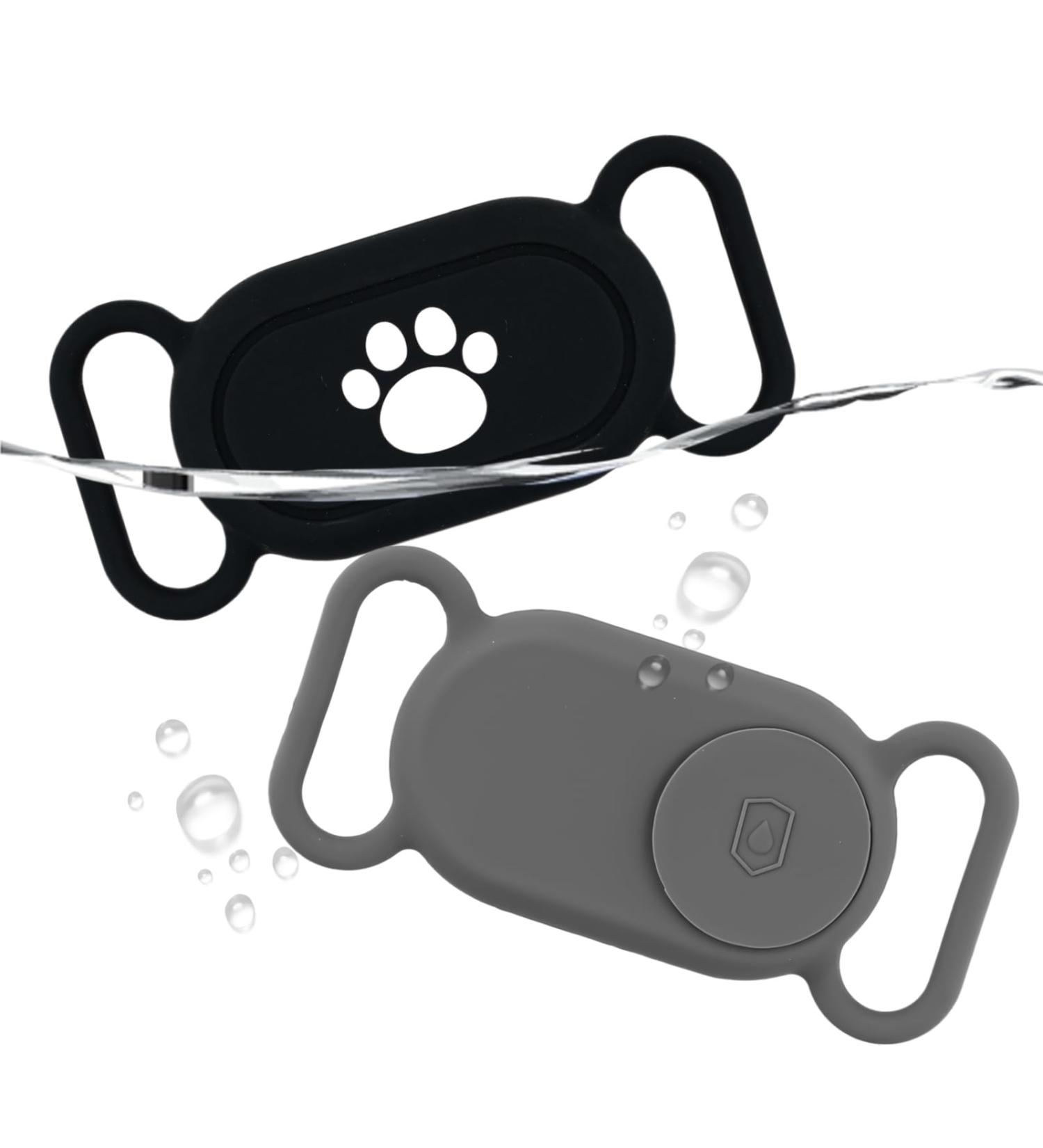 For Samsung Galaxy SmartTag2 Dog Collar Holders 2pcs Waterproof Anti-Loss Protective Cover Sleeve for Pet Dog Cat Collar Silicone Case for Galaxy Smart Tag 2 Tracker Accessories - Buy Online on GoSupps.com