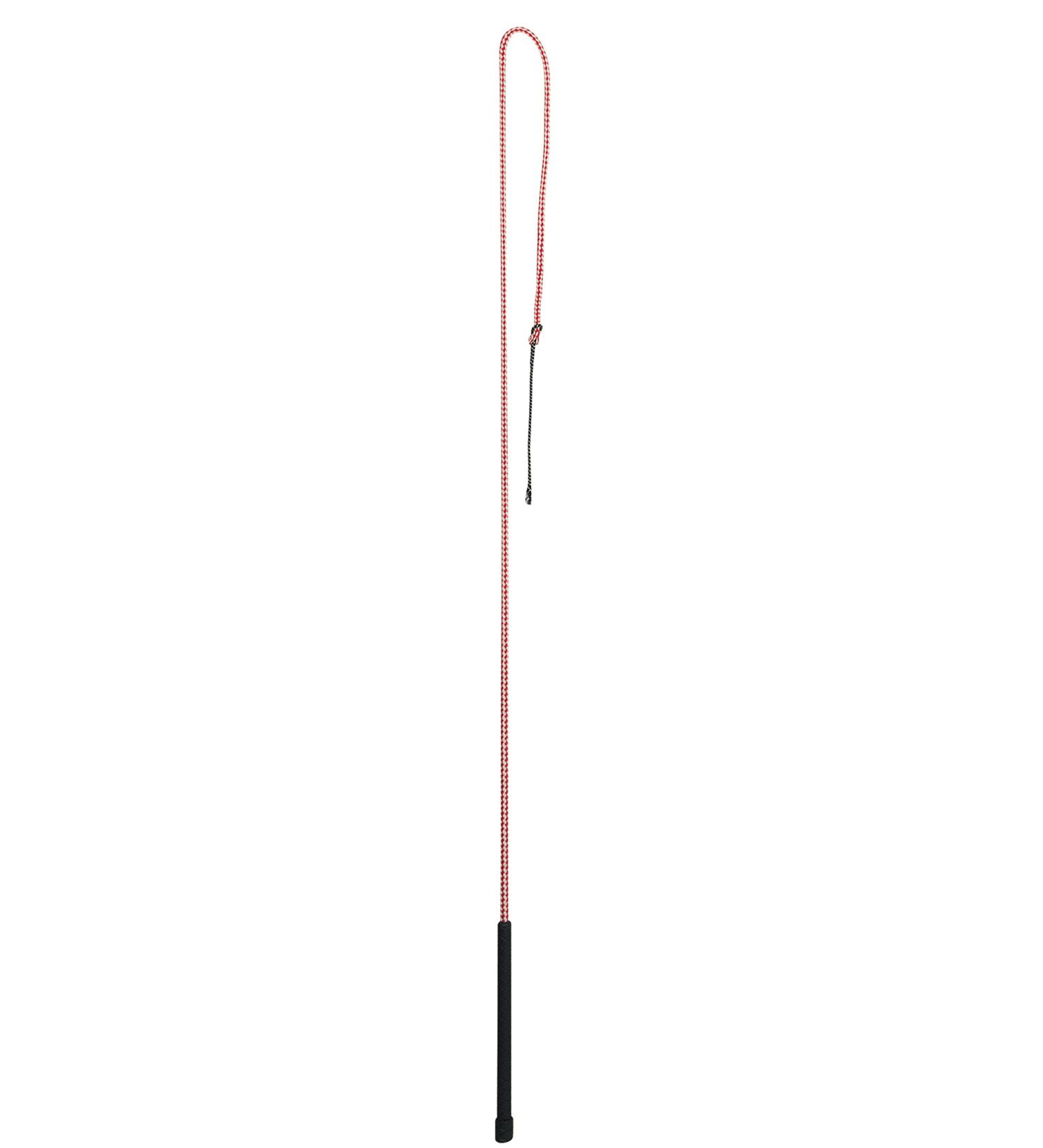 Weaver Leather Livestock Whip with Rubber Handle Red/White, 50"