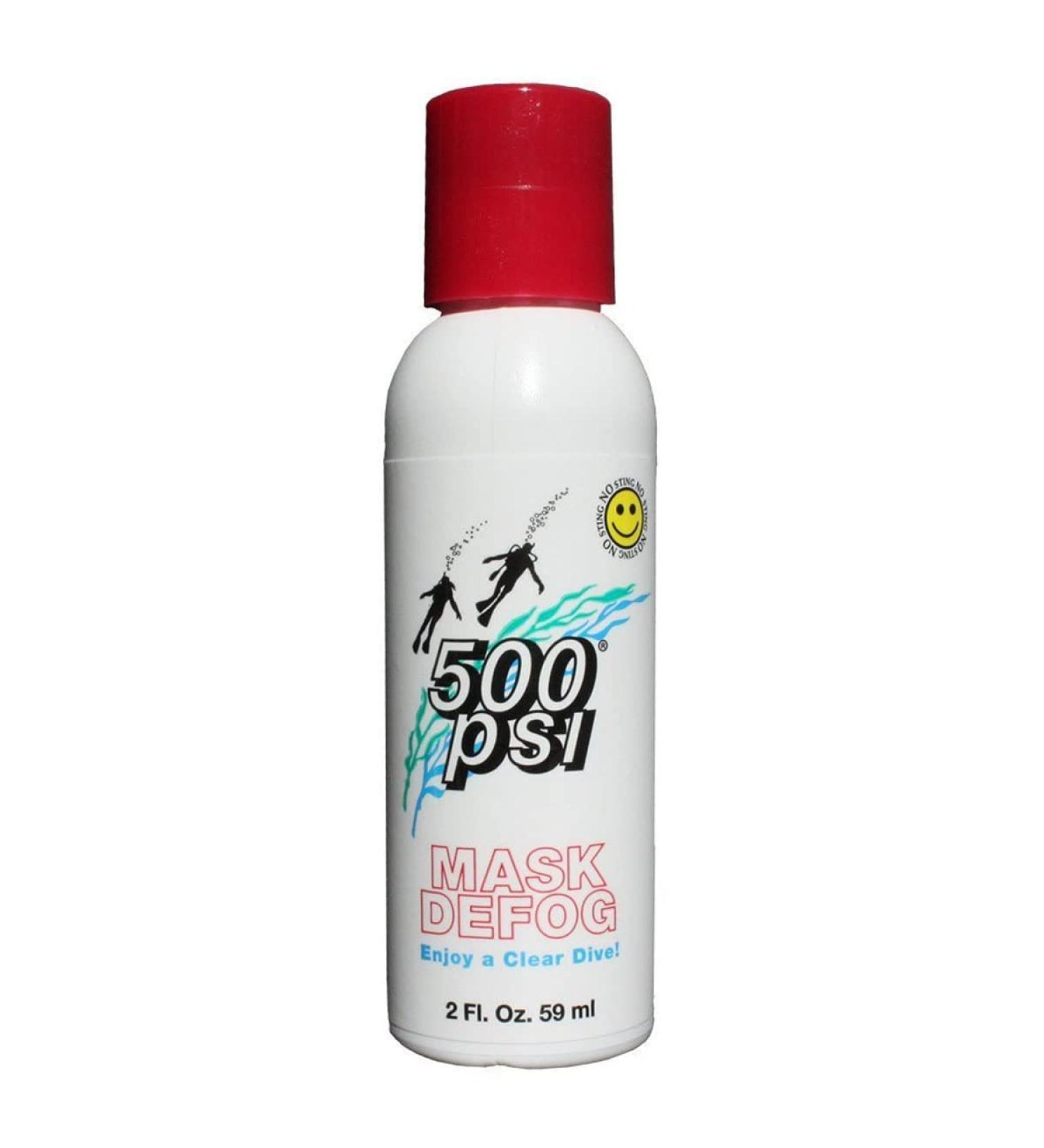 500-PSI Mask Defog - Clear Dive Mask Lens Anti-Fog Solution - Buy Online on GoSupps.com