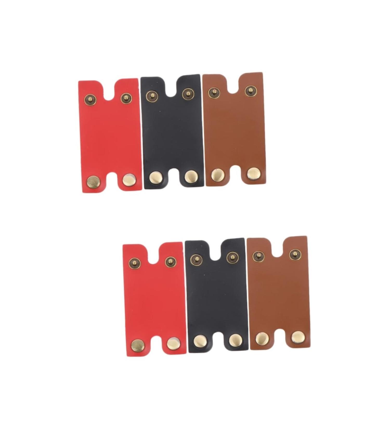 Beavorty 6-Pack Leather Razor Case - Stylish Storage for Safety Covers & Old-Fashioned Razors | International Shipping Available - Buy Online on GoSupps.com