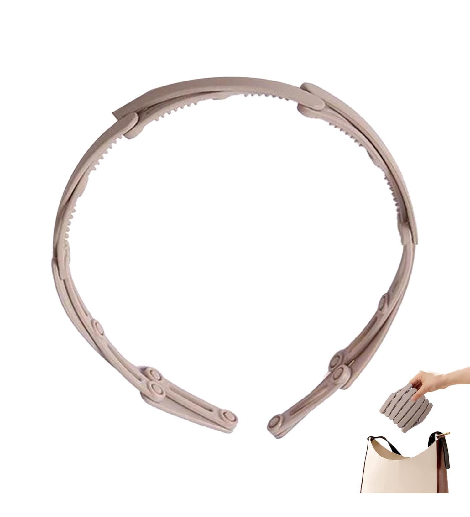 5 Foldable Headbands No Slip Portable Multiple Colour Hair Bands for Travel Washing Makeup Multipurpose Collapsible Hairband Adjustable Hair Hoop Hair Accessory for Girl and kids Gray - Buy Online on GoSupps.com