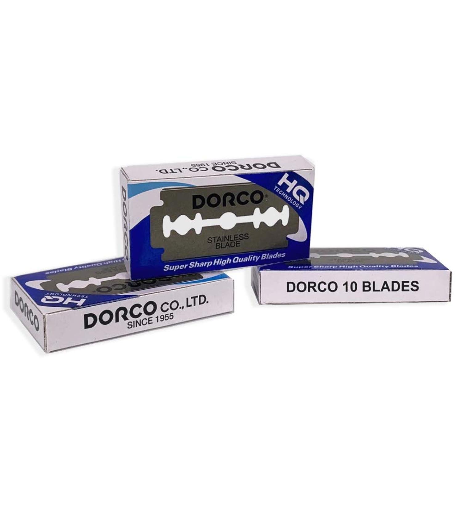Dorco ST300 Platinum Extra DE Razor Blades - 200 Count | High Quality Blades - Buy Online on GoSupps.com