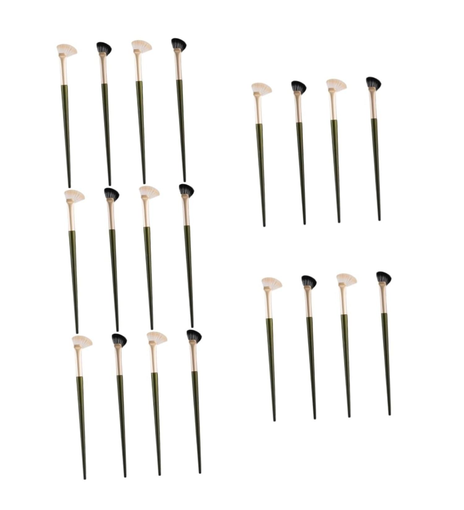 Baluue 20 Pcs Nose Shadow Brush Flat Concealer Brush Eye Shadow Brush Makeup Tool Nose Contour Brush Concealer Brush under Eye Angled Makeup Brush Eyeshadow Brush Cosmetic Brush - Buy Online on GoSupps.com