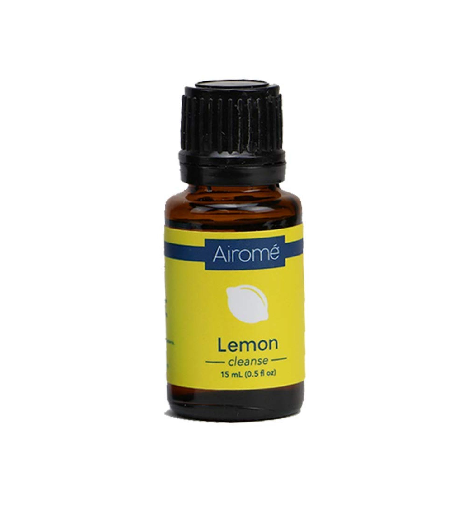 Buy Airom 100% Pure Therapeutic Grade Lemon Essential Oil | Non-GMO Ethically-Sourced | 15 mL Amber Glass Bottle - International Shipping Available - Buy Online on GoSupps.com