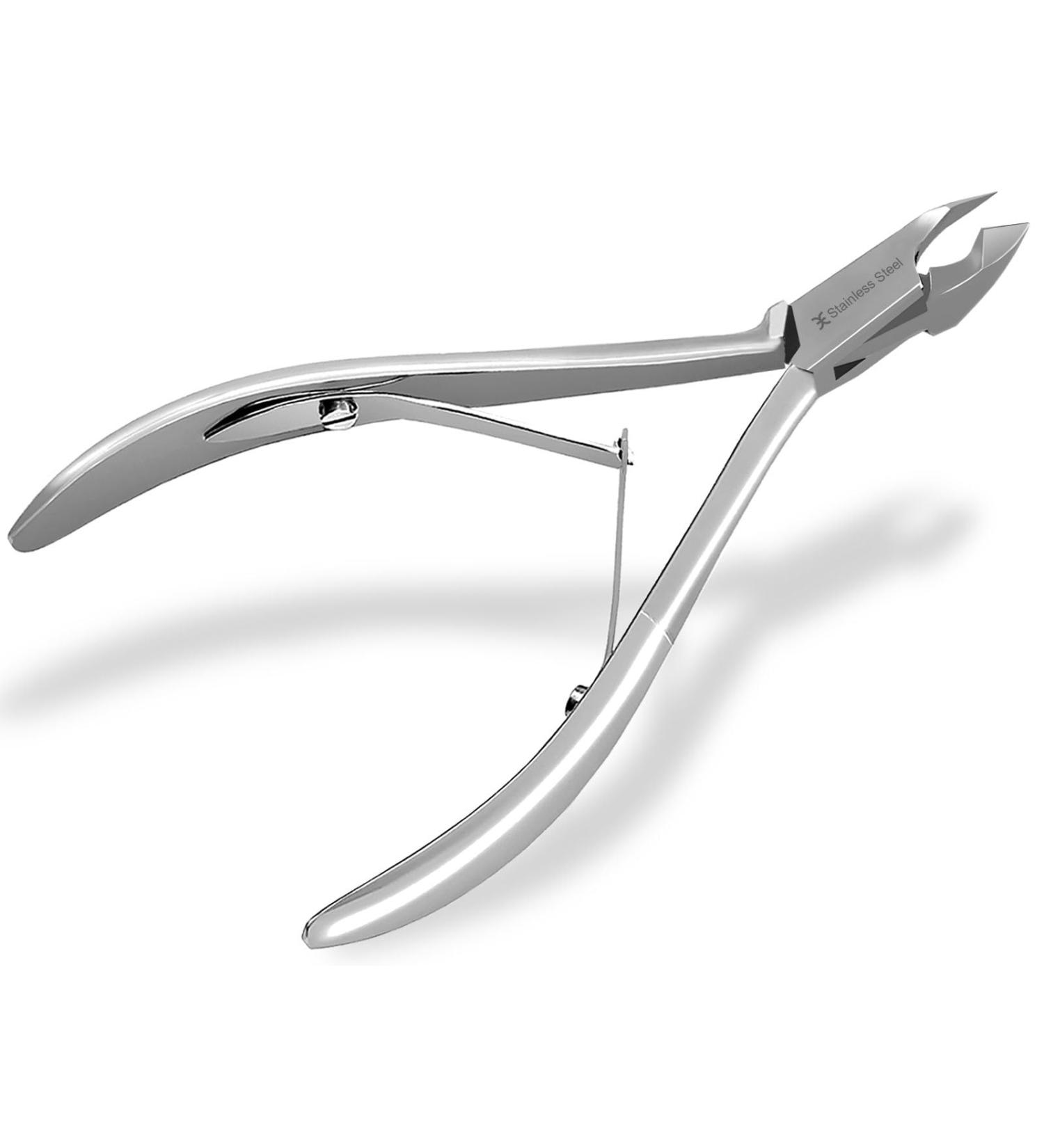 Excellent-Solingen Cuticle Nippers - 5mm Stainless Steel Cutting Surface for Precise Nail Care - Buy Online on GoSupps.com