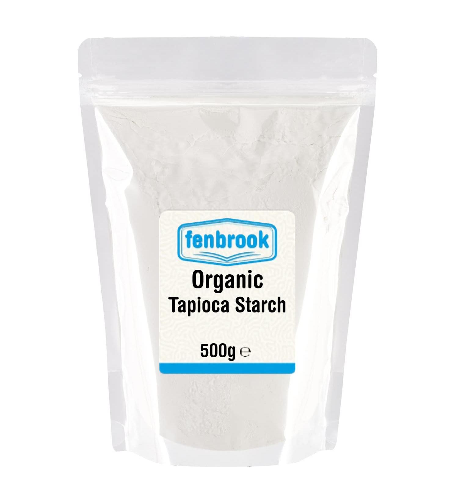 Organic Tapioca Starch 500g | Certified Organic by Fenbrook Organic - Buy Online on GoSupps.com