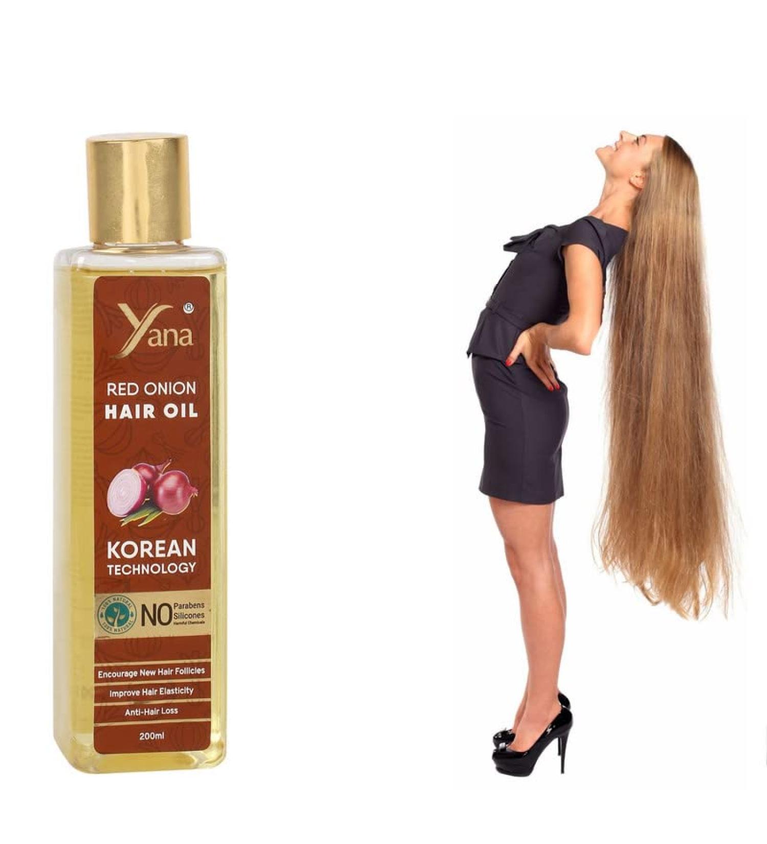 Onion Hair Oil For Thicker And Stronger Hair Made Many Other Naturals Oils And Herbs Free And Chemical Free. By Korean Technology - Buy Online on GoSupps.com