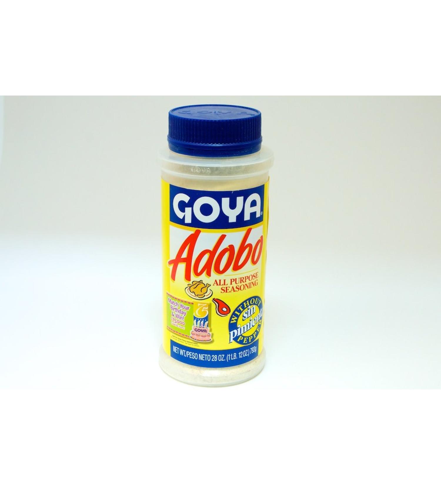 Goya Adobo Seasoning Without Pepper 28 Ounces