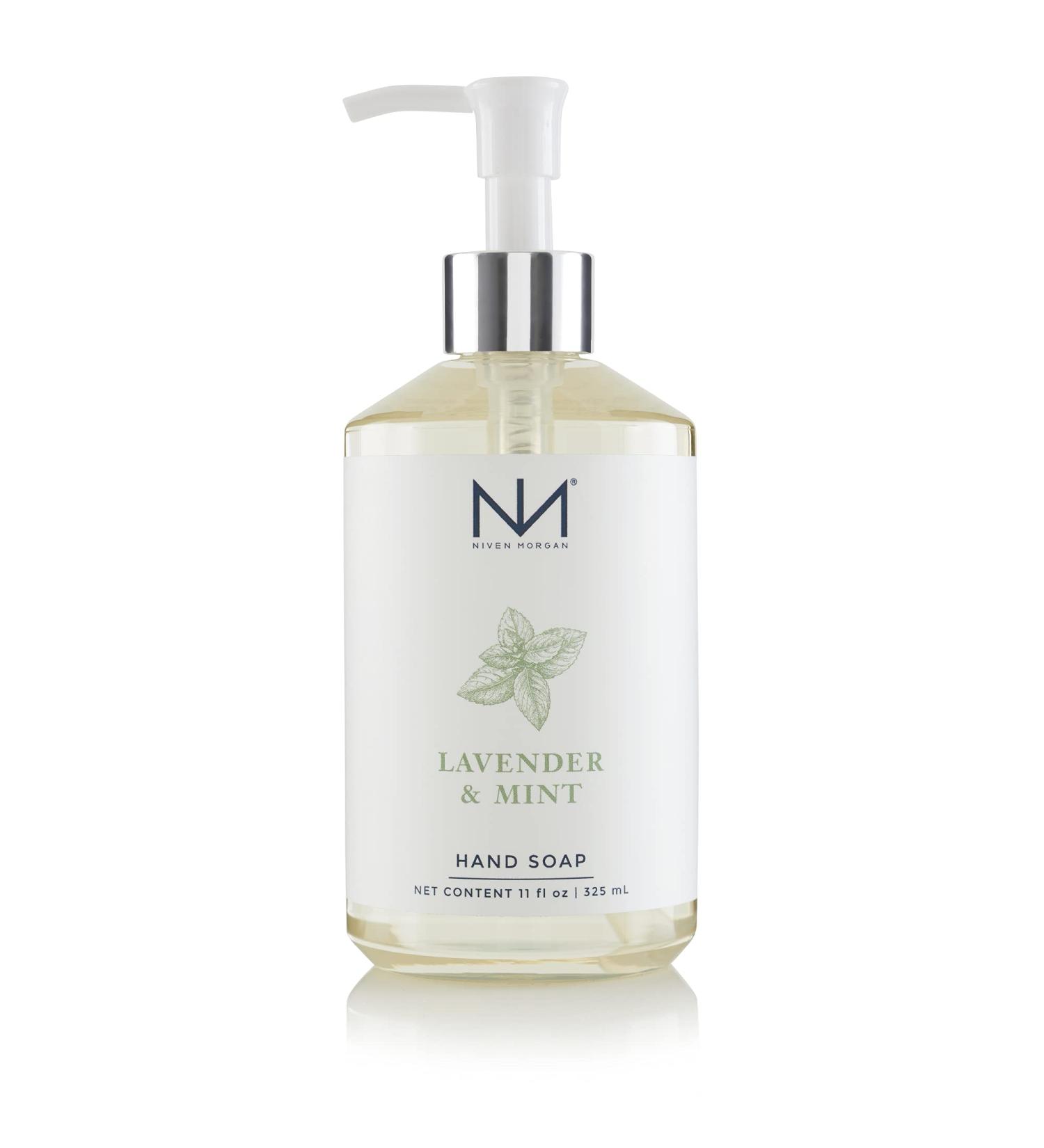 Niven Morgan Lavender & Mint Hand Soap 11 oz
