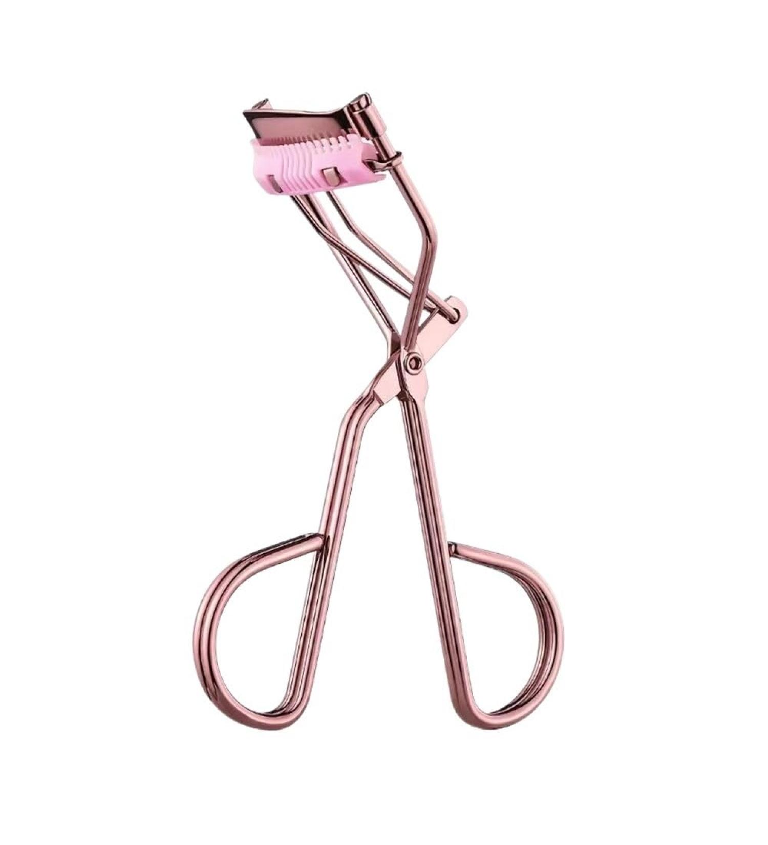 Professional Rose Gold Eyelash Curler Eyelash Cosmetics Makeup Tools Ladies Accessories Quick Styling Compact Portable C4 - Buy Online on GoSupps.com