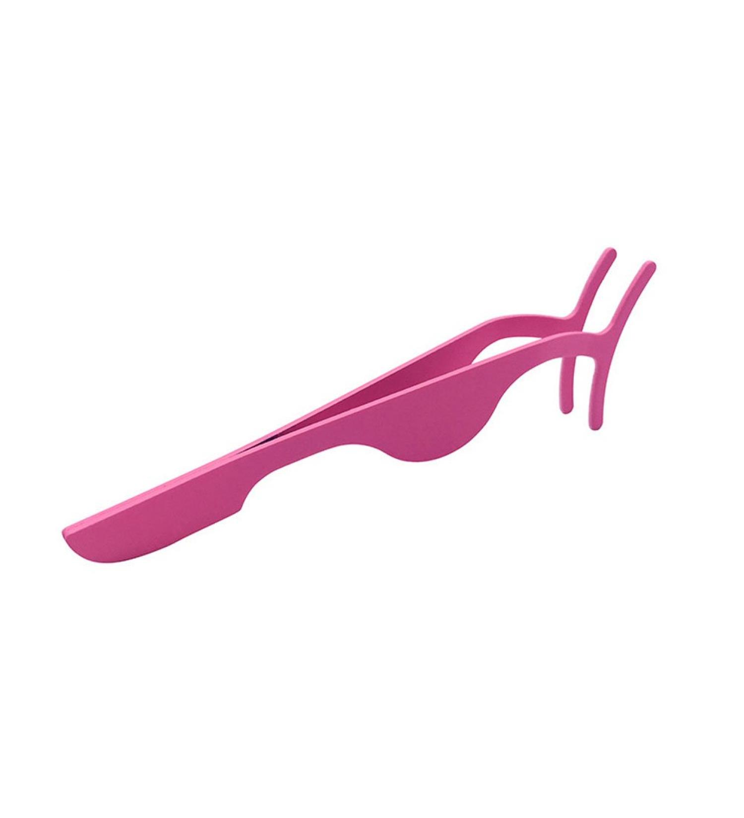 Stainless Steel Magnetic False Eyelash Tweezers Applicator Clip Women Makeup Tool - Buy Online on GoSupps.com
