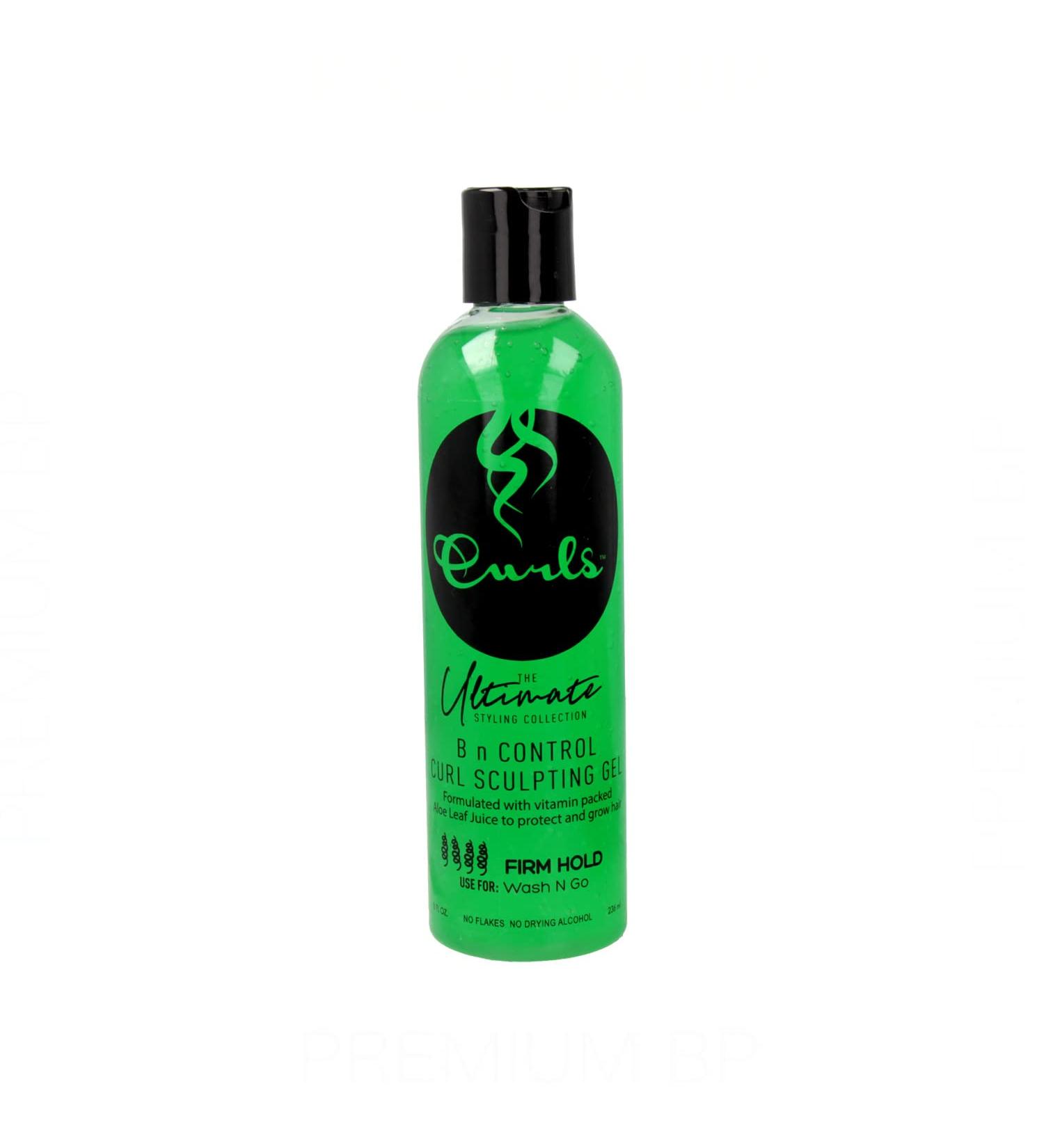 Curls B N Control Curl Sculpting Gel 8oz - Firm Hold - Ultimate Styling Collection - Buy Online on GoSupps.com