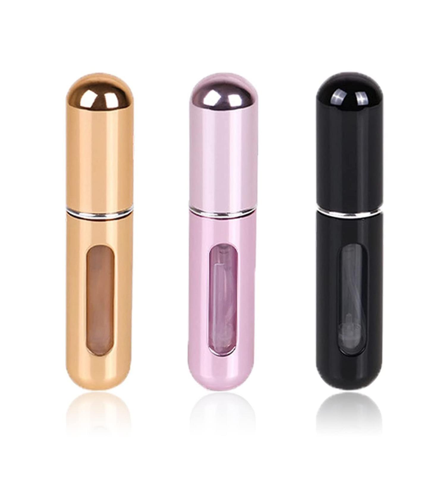 Mini Travel Perfume Refillable Atomizer Spray Bottle - 3 Pack 5ml (3 Pcs) - Buy Online on GoSupps.com