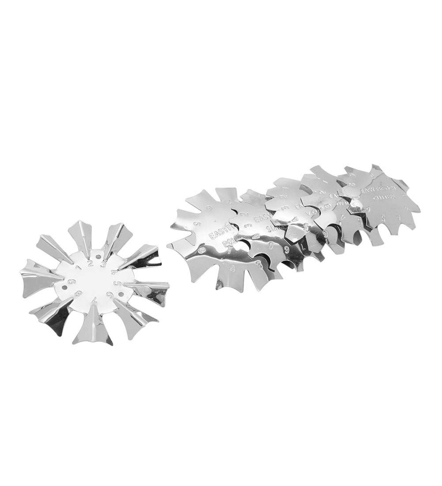 Fashionable Nail Form Clipper Nail Form Cutter Stainless Steel Nail Template Tools for Nail DIY Home Use Nail Beauty Nail Salon - Buy Online on GoSupps.com