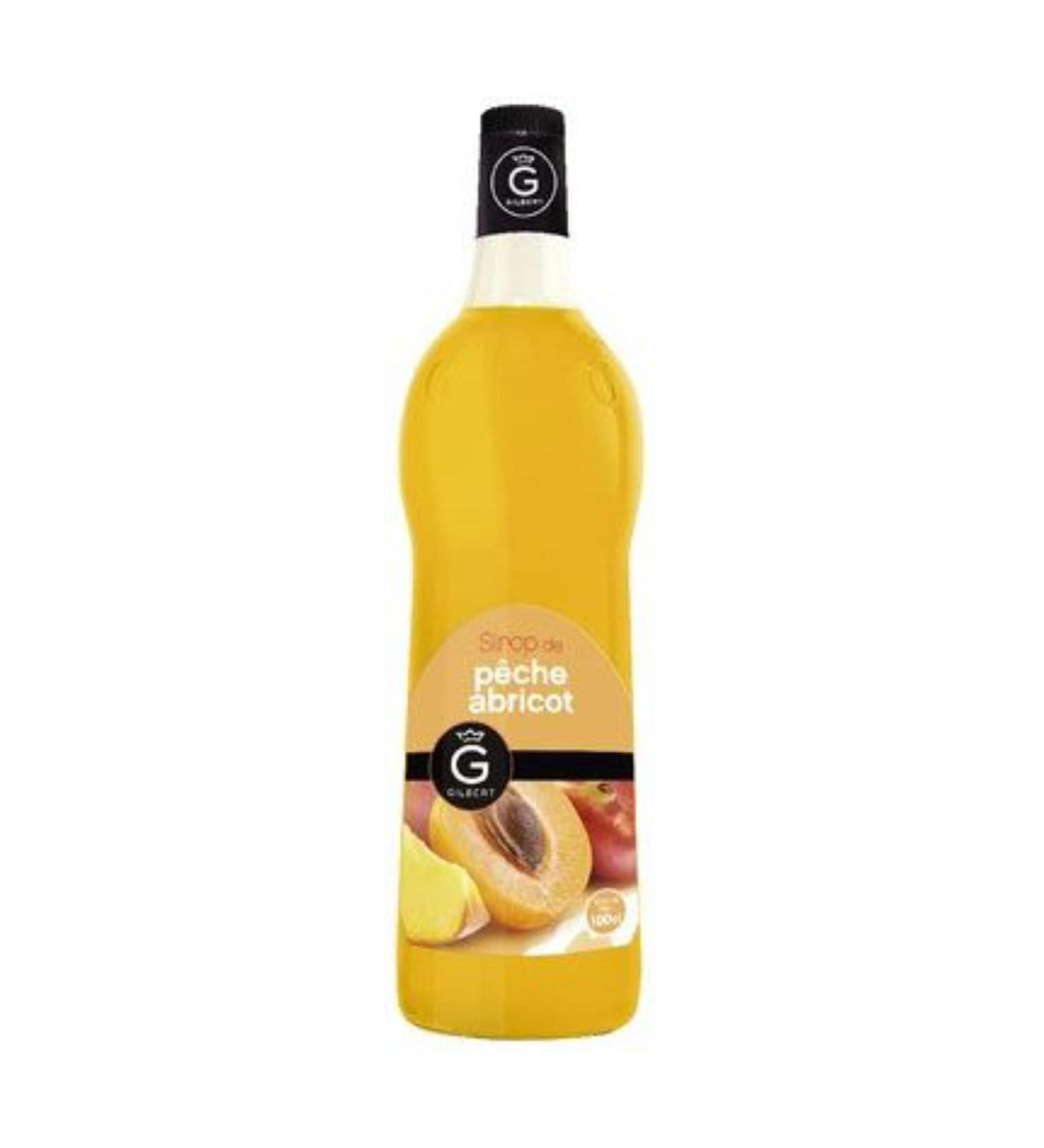 Syrup GILBERT - Peach & Apricot - 70cL