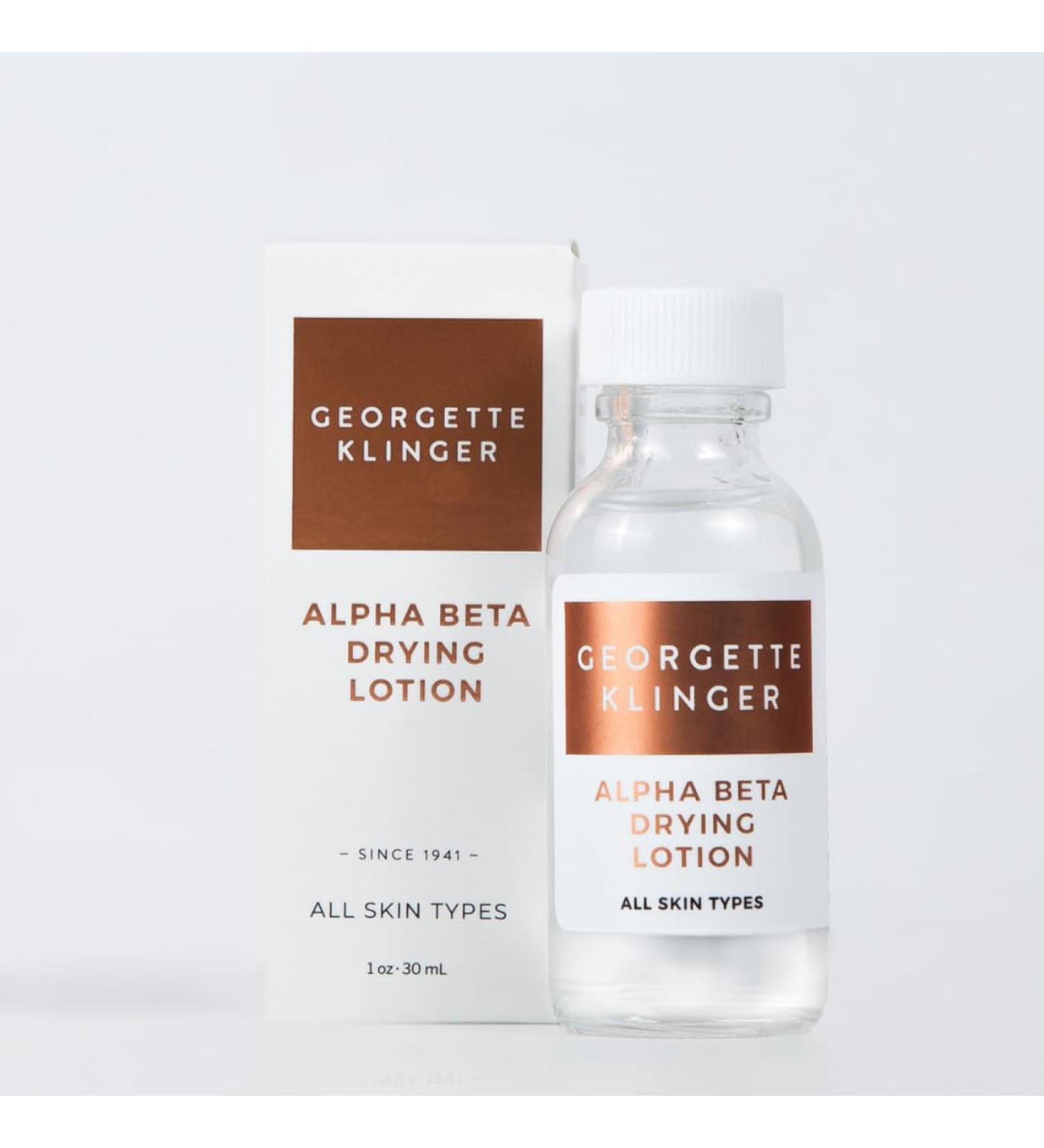 Georgette Klinger Alpha Beta Drying Lotion | Fast-Acting Acne Spot Treatment Reduce Blemishes Overnight - Buy Online on GoSupps.com