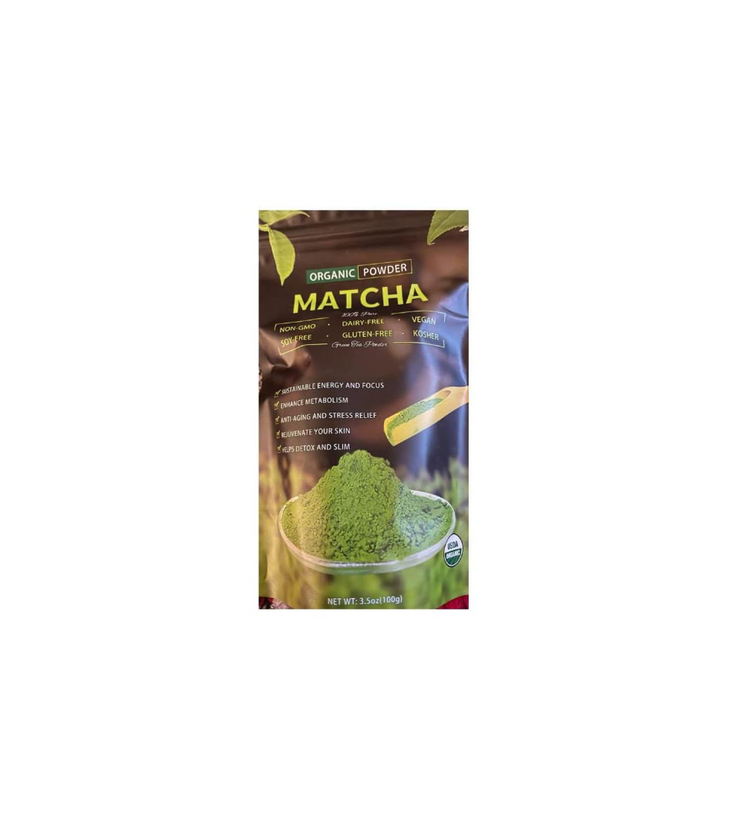 ORGANIC MATCHA POWDER - Buy Online on GoSupps.com