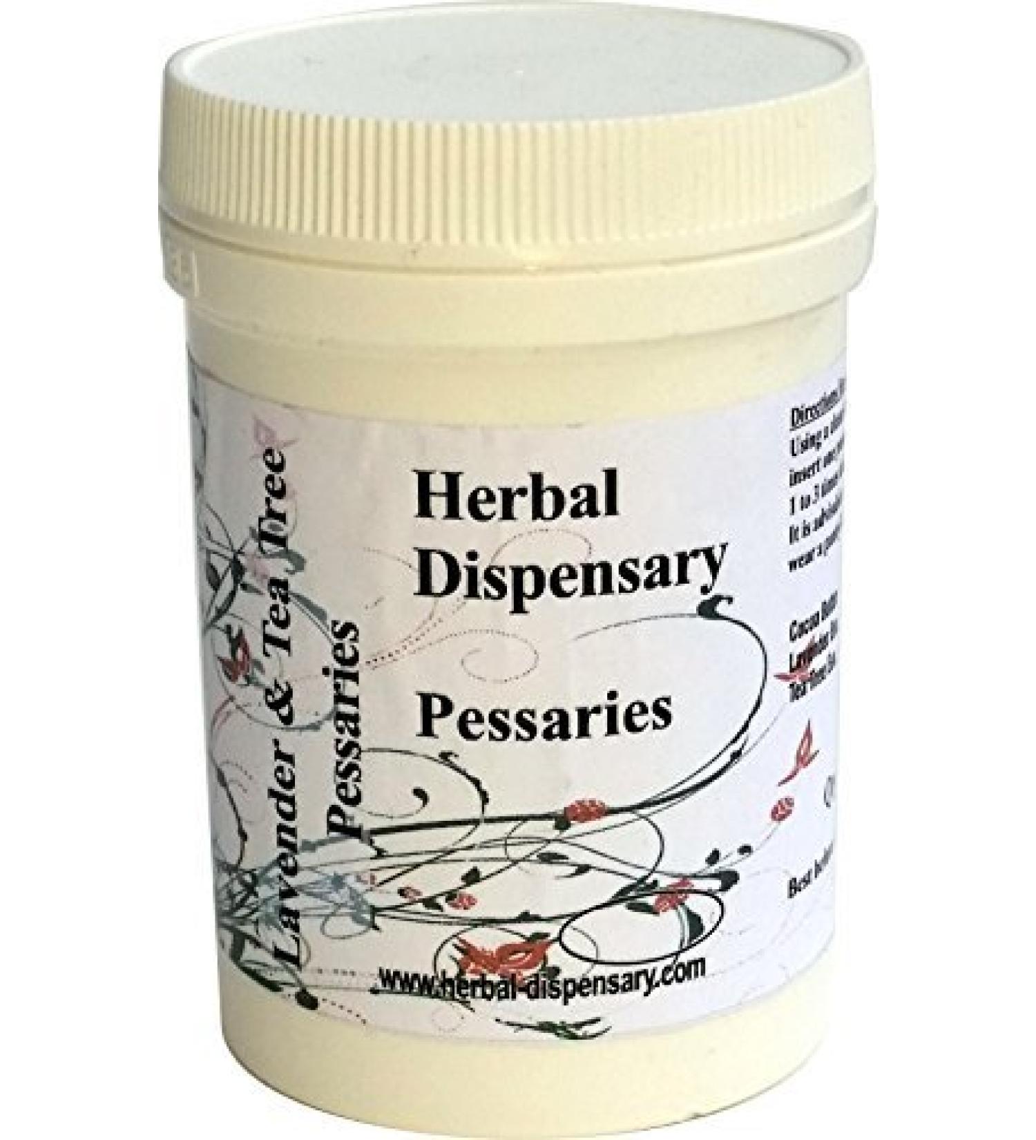 Lavender & Tea Tree Pessaries/Vaginal Suppositories (14 Pessaries)