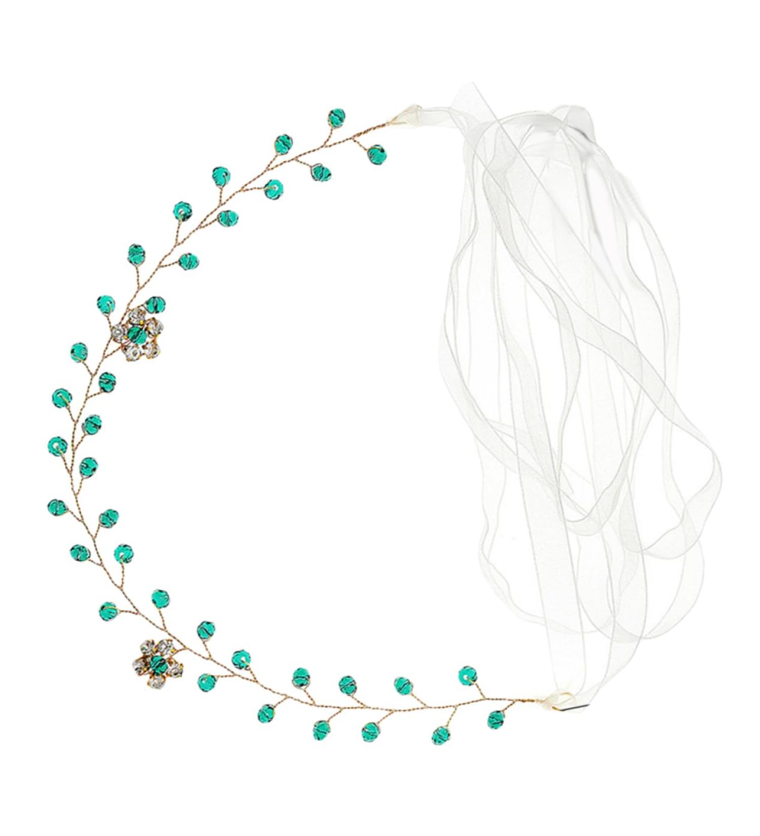 Bridal Hair Accessories Wedding Hair Accessories Wedding Hair Vine Goddess Headpiece Rhinestone Hair Accessories Head Jewelry for Women Headband Mori Department Crystal Bride - Buy Online on GoSupps.com