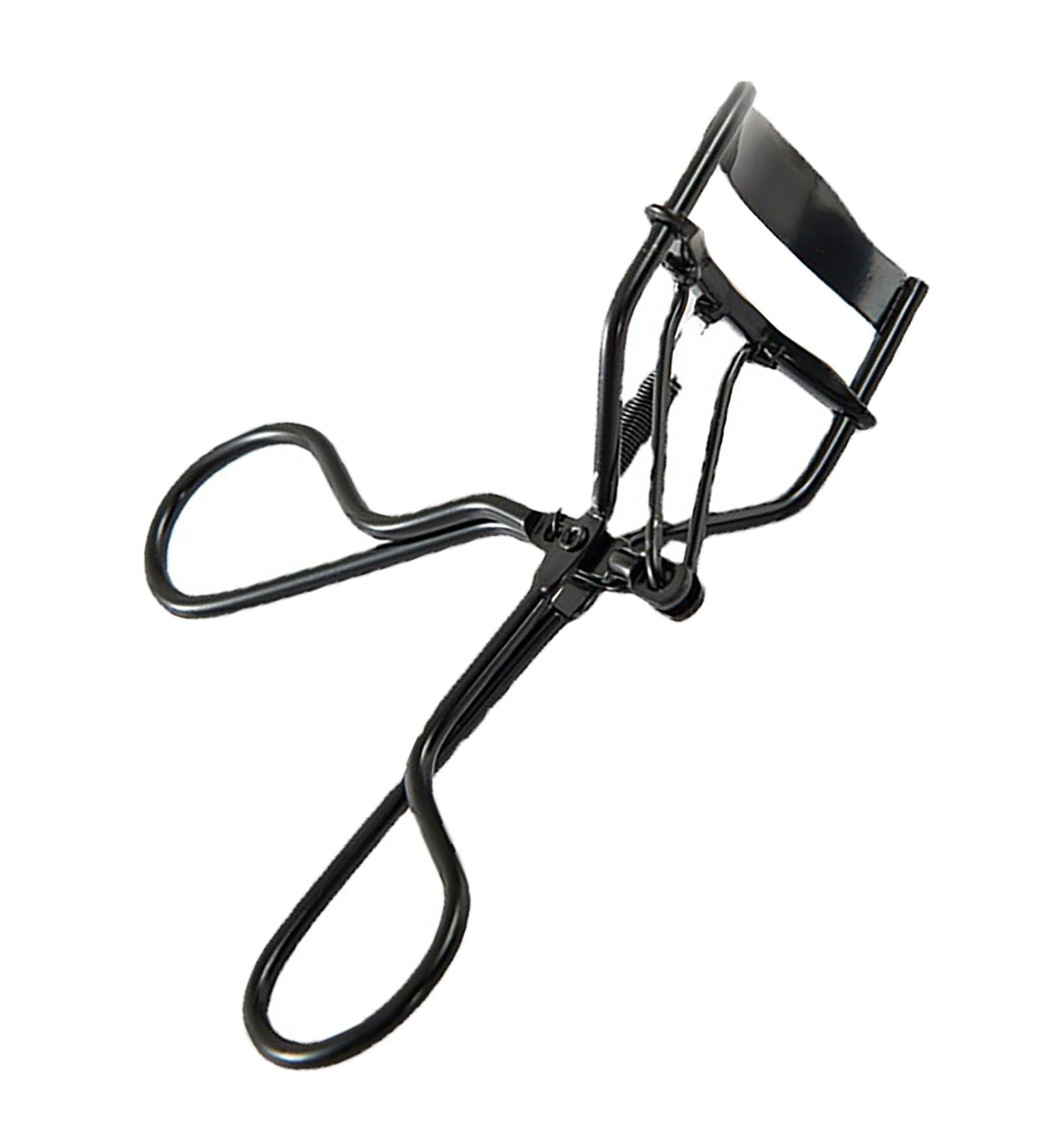 Professional Wide Angle Eyelash Curler with Flexible Collet Design Comfortable Grip Black Metal Material Voluminous Eyelashes - Buy Online on GoSupps.com