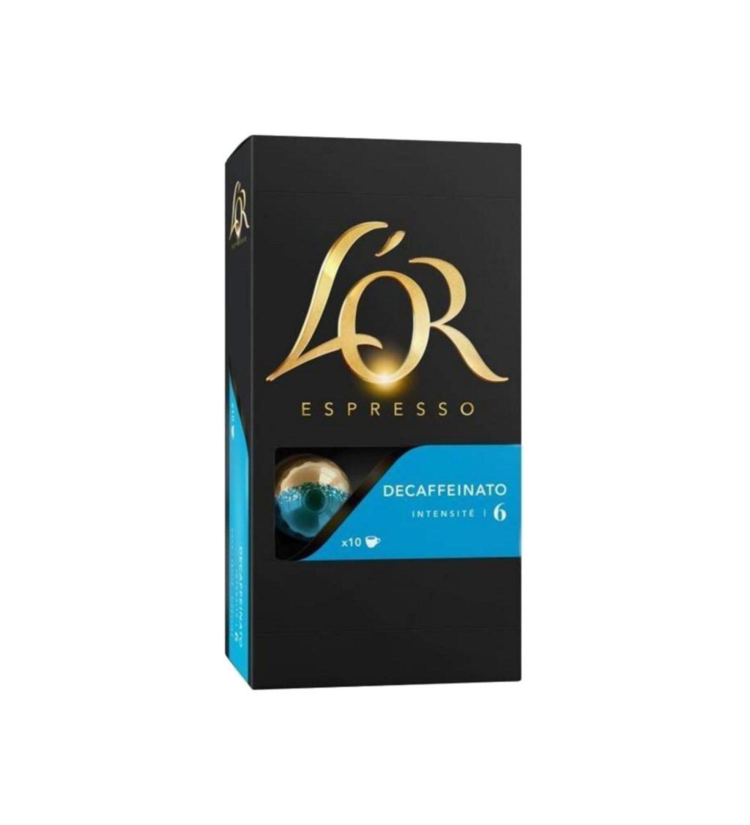 L?OR Espresso Décafféinato (lot de 40 capsule