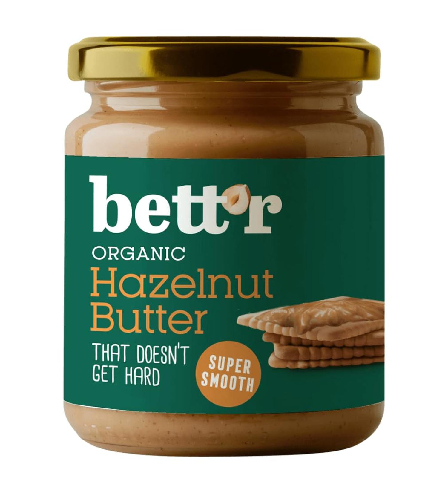 Bettr Organic Hazelnuts - Melt-in-your-mouth delight with premium quality hazelnuts (1 x 250 g) Organic Quality