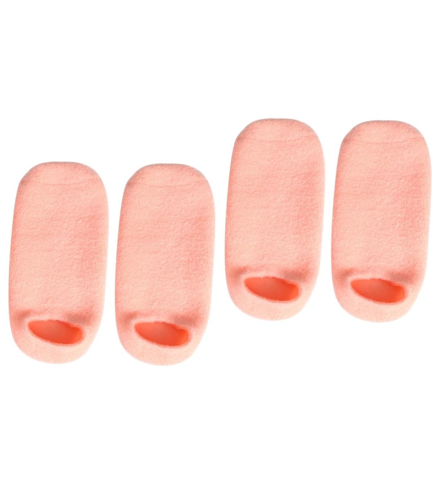 Beaupretty Orange Sock Spa Pairs Spa feet Sleeves Cracked Heels Guard spa Moisture Heel Repair Heel Sleeve Women Miss Sock Lotion Foot Moisturizer Socks - Buy Online on GoSupps.com