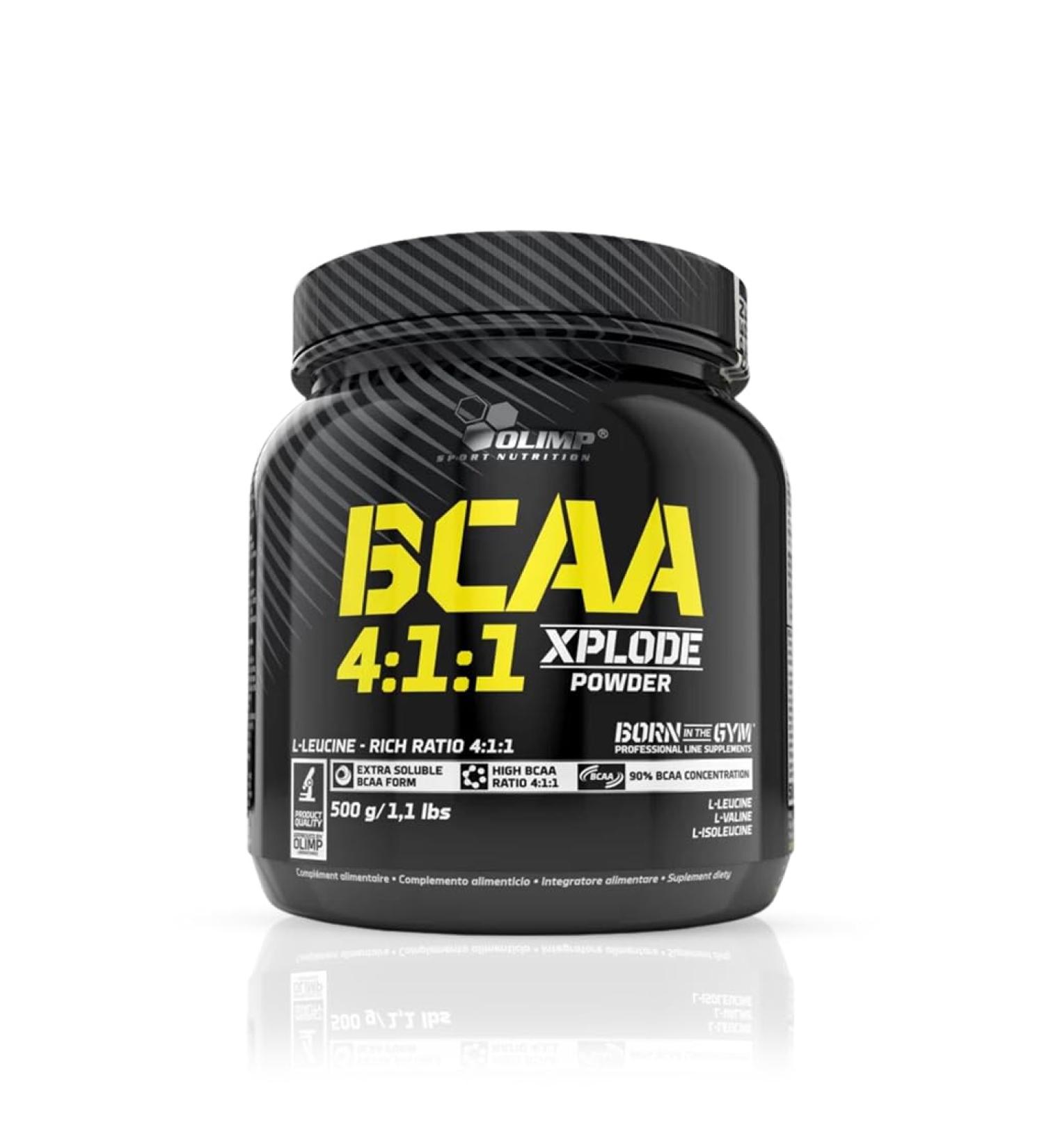 Olimp Sport Nutrition BCAA 4:1:1 Xplode Powder - Enhance Muscle Recovery & Performance | Buy Internationally - Buy Online on GoSupps.com