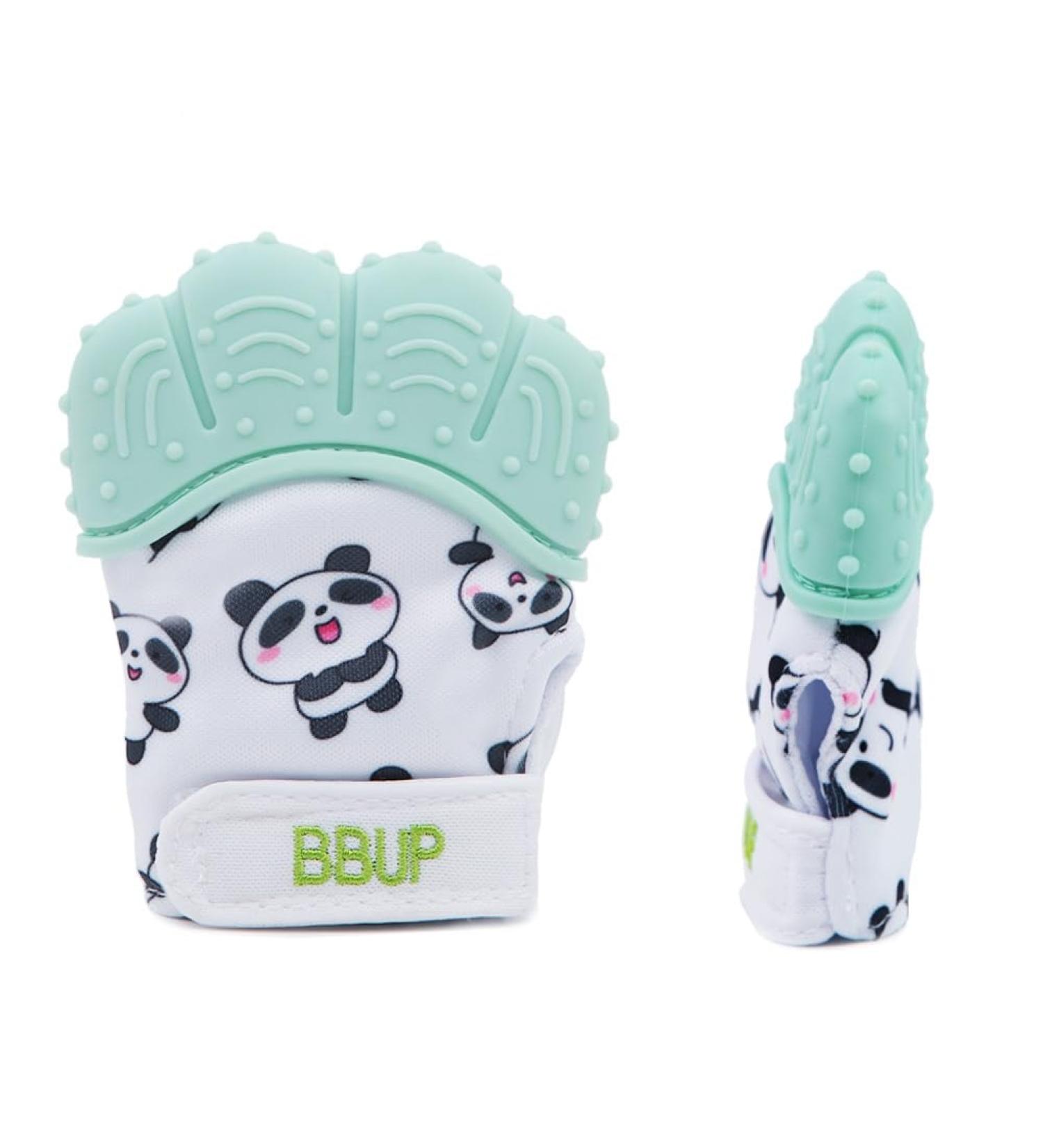 Buy Food Grade Silicone Baby Teether Ring 2 Pack - Safe Green Teething Toys for Infants - Buy Online on GoSupps.com