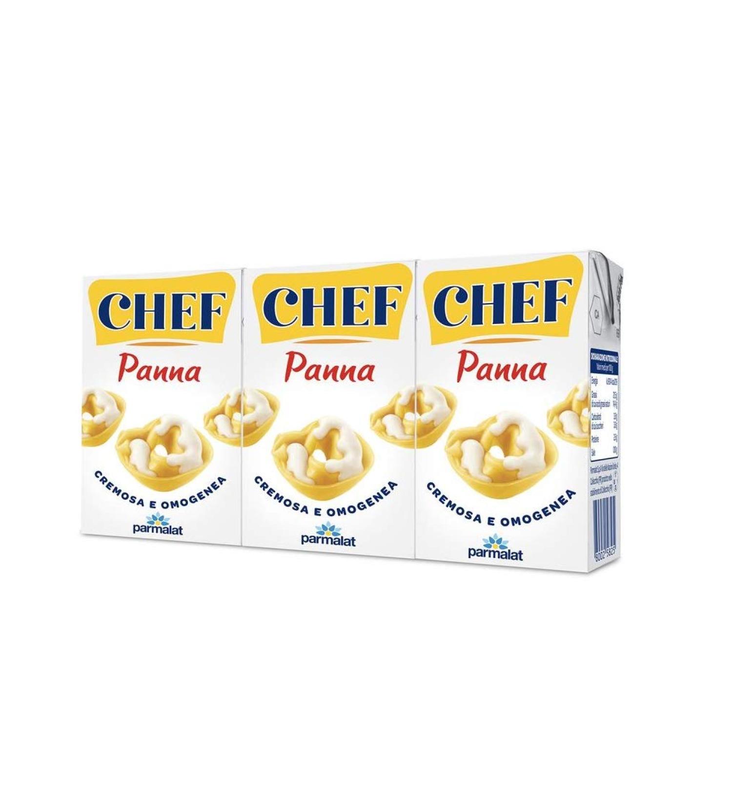Parmalat Panna chef cr me for cooking kookcr me voor kok 3x 125 ml