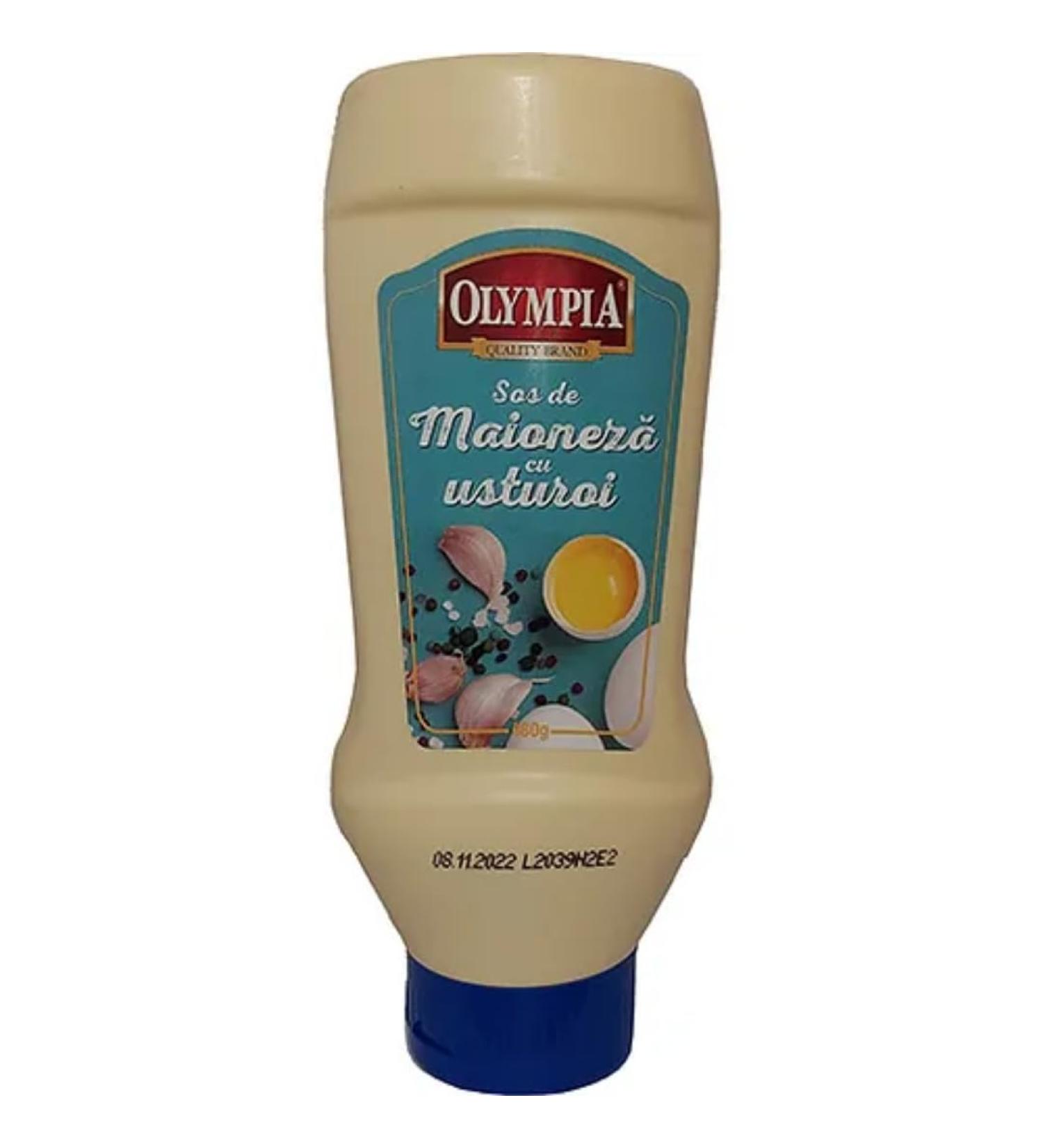 Olympia Mayonnaise with Garlic 500 Grams - Buy Online on GoSupps.com