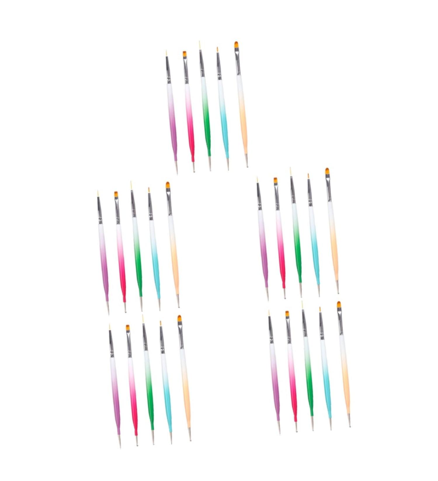 Beavorty 5 Sets Nail Pen Painting Pen Aluminum Carved - Buy Online on GoSupps.com