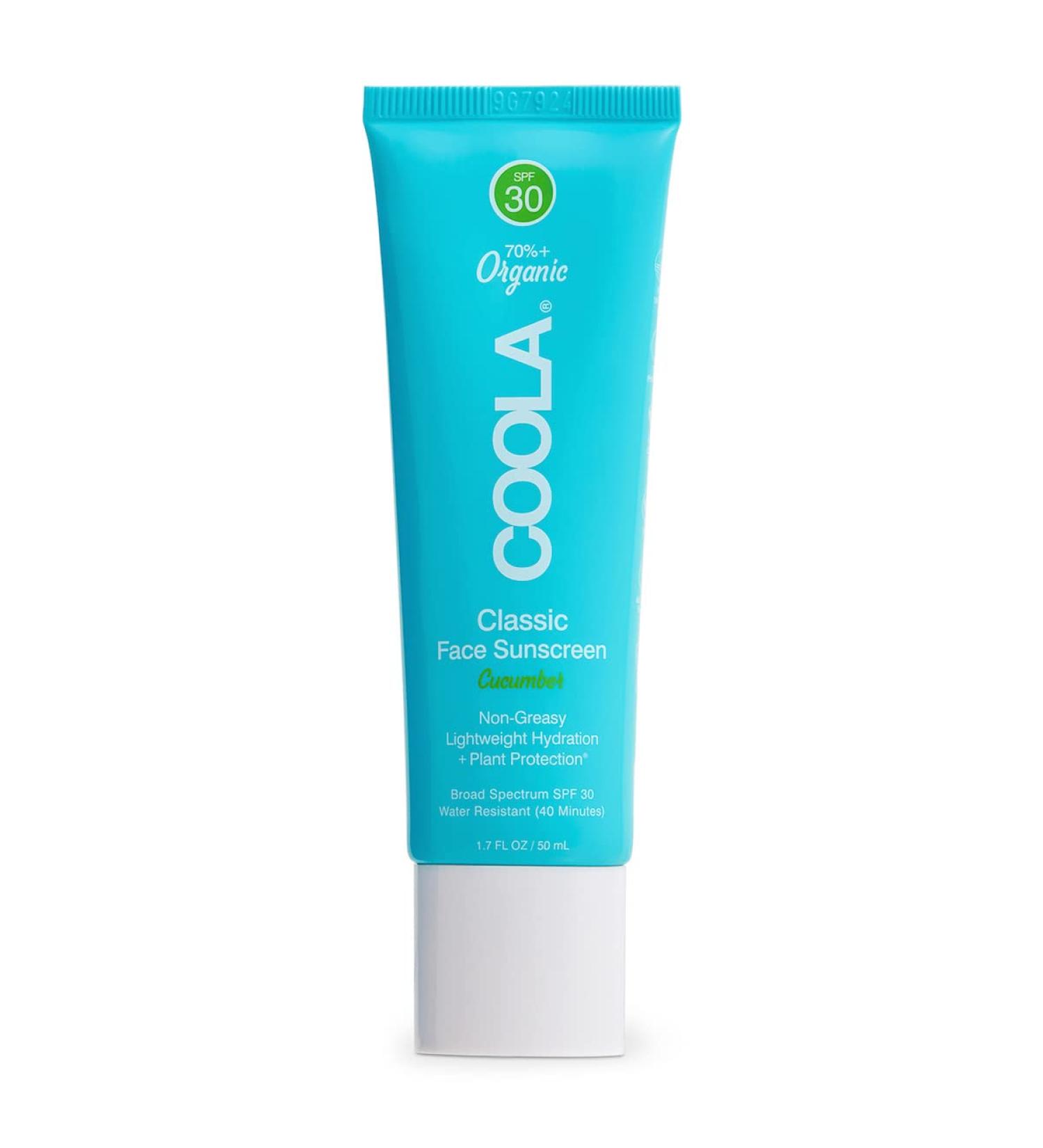 COOLA Sun Lotion Face 50 ml High Performance Protection + Eco-Friendly Dermatologically Tested Suitable for Sensitive Skin + Water Resistant - Buy Online on GoSupps.com