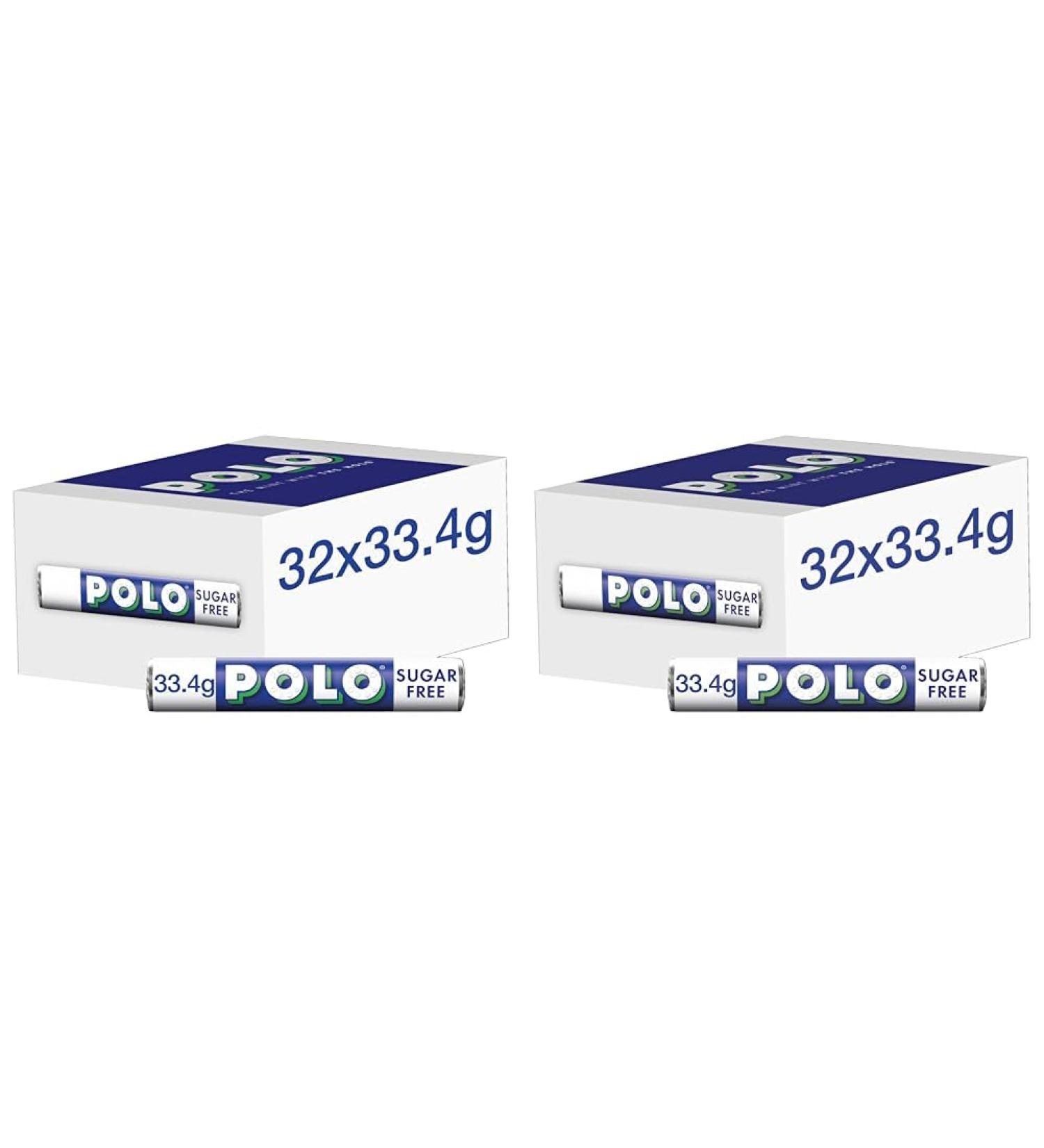 Nestl Polo Sugar Free Mints Tubes 32 x 33.4 g (Pack of 2) - Buy Online on GoSupps.com