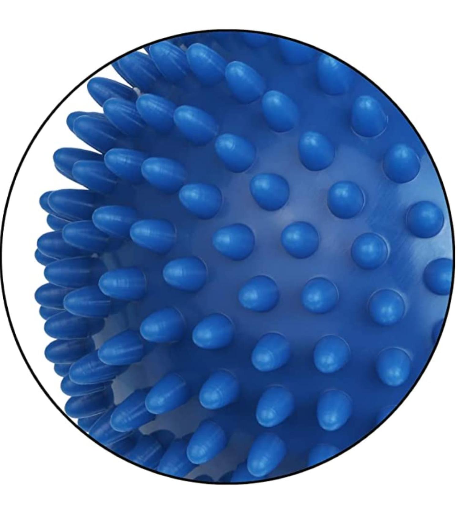 Ybrag hedgehog balls Massageball hedgehog ball 2 pieces of hedgehog ball massage balls set perfect for back legs feet & hands muscle massage stress reflexology and trigger point massages