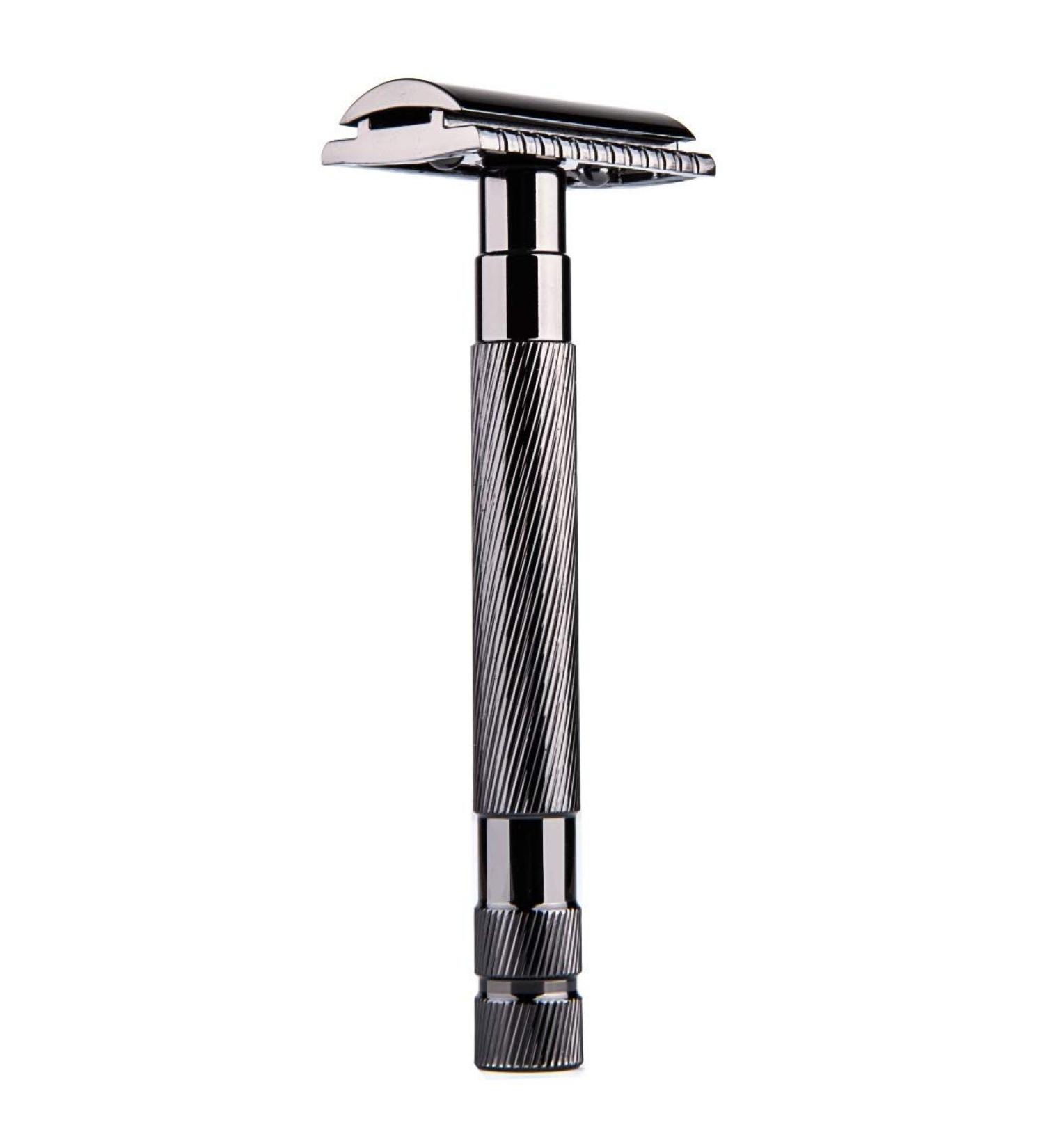 BRENSTY Safety Razor | Double Edge Barber Razor for Men | Premium Men's Shaving Knife & Blades - Buy Online on GoSupps.com