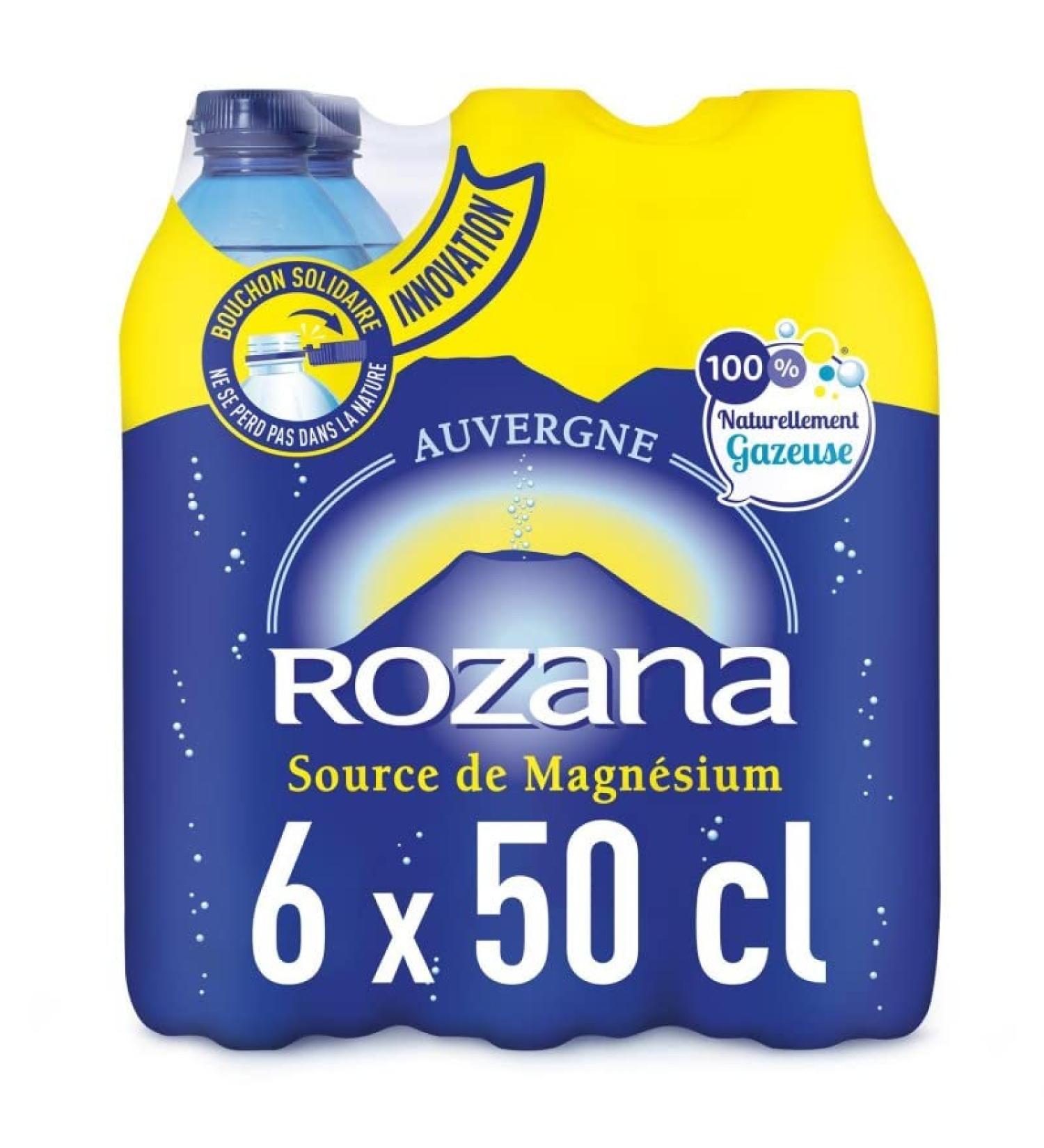 ROZANA - Rozana Natural Sparkling Mineral Water 6X50Cl - One Articles