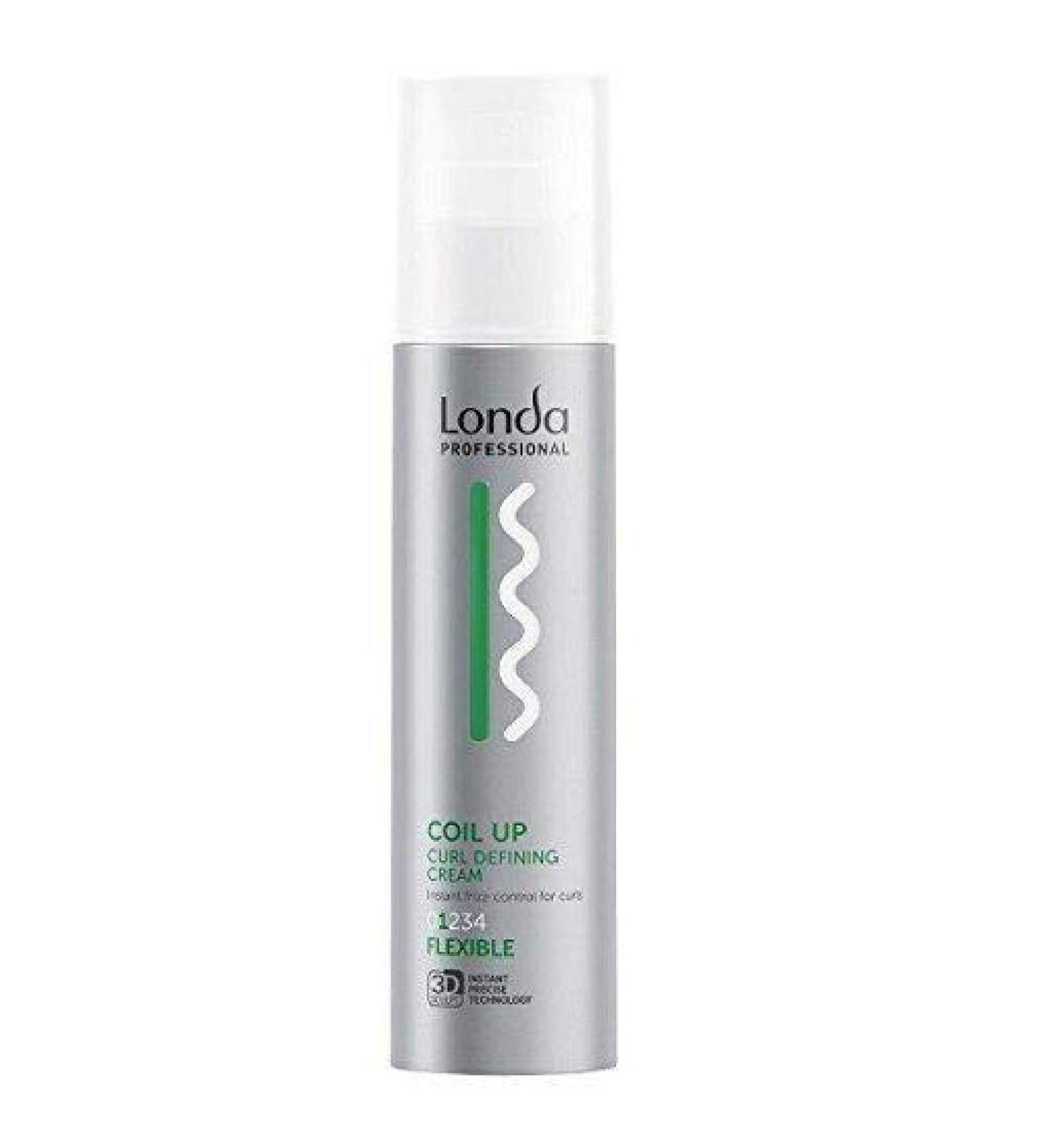 Londa Coil Up Curl Defining Cream - Flexible Hold Unscented 200 ml | Shop Now for International Shipping - Buy Online on GoSupps.com