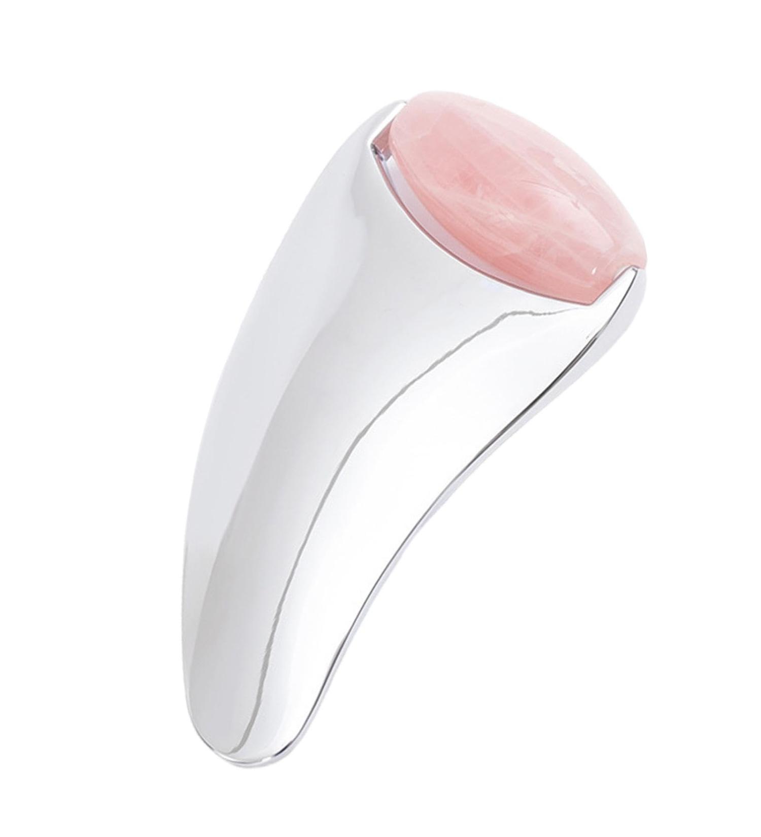 Guasha Roller for Face Metal Face Roller for Lifting Beauty Tool Face Skin Care Roller for Neck Chin Eyes Cheekbones Nose Forehead - Buy Online on GoSupps.com