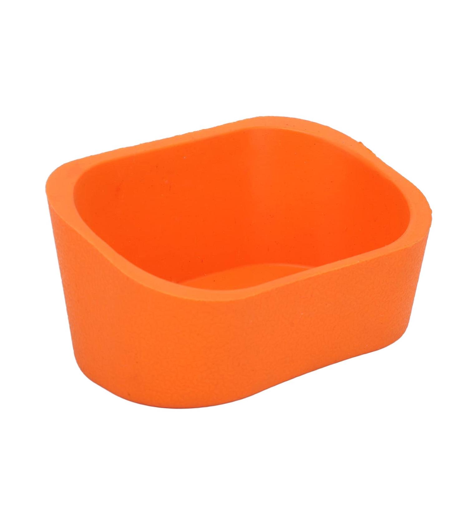 Silicone Shampoo Bowl Neck Rest - Orange Shampoo Pillow for Barber Shop & Salon - Buy Online on GoSupps.com