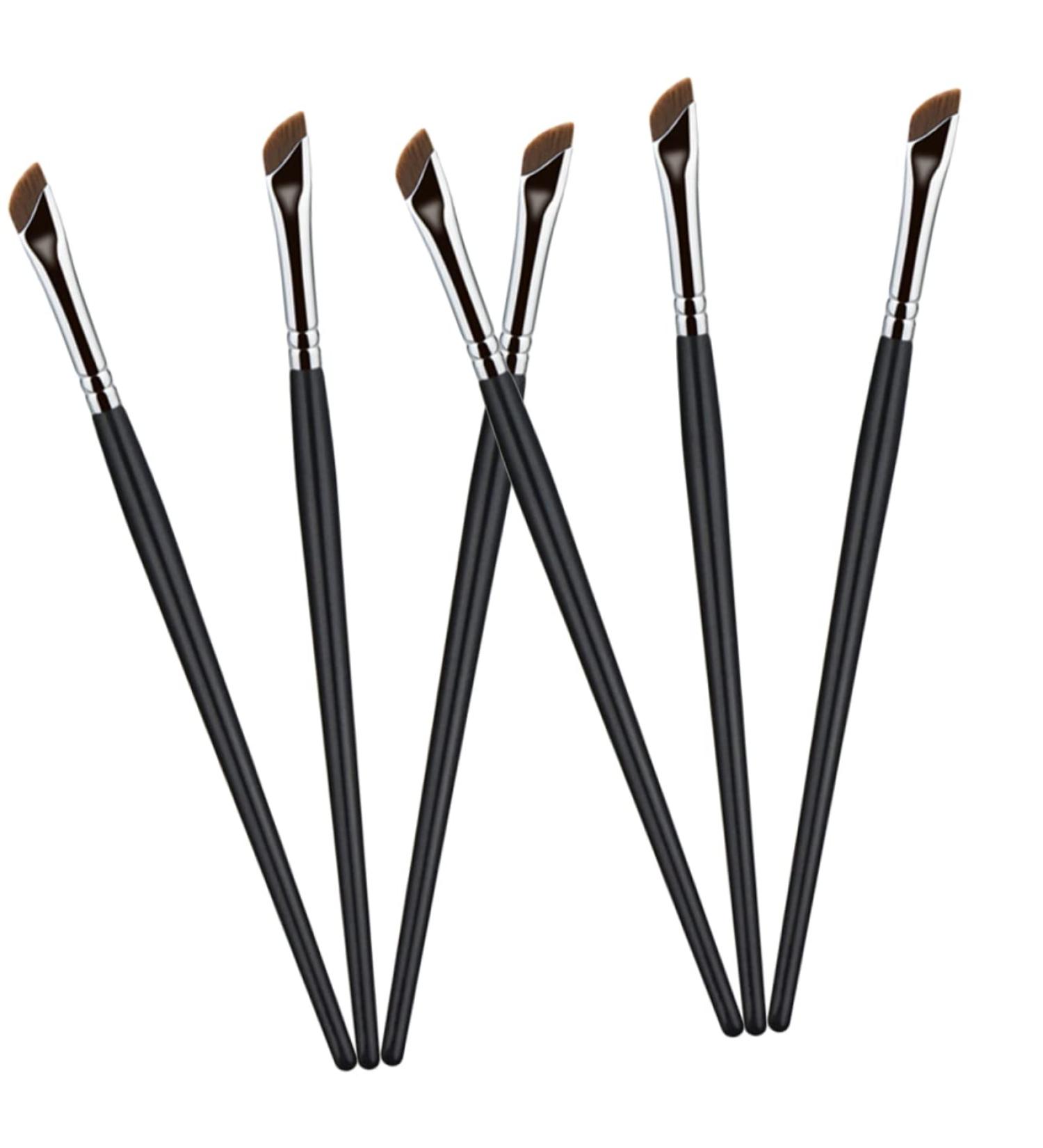 Angoily 6pcs Eyebrow Brush Makeup Brush Gel Eyeliner Pencil Angled Makeup Supplies Cangzhou Flat Miss - Buy Online on GoSupps.com